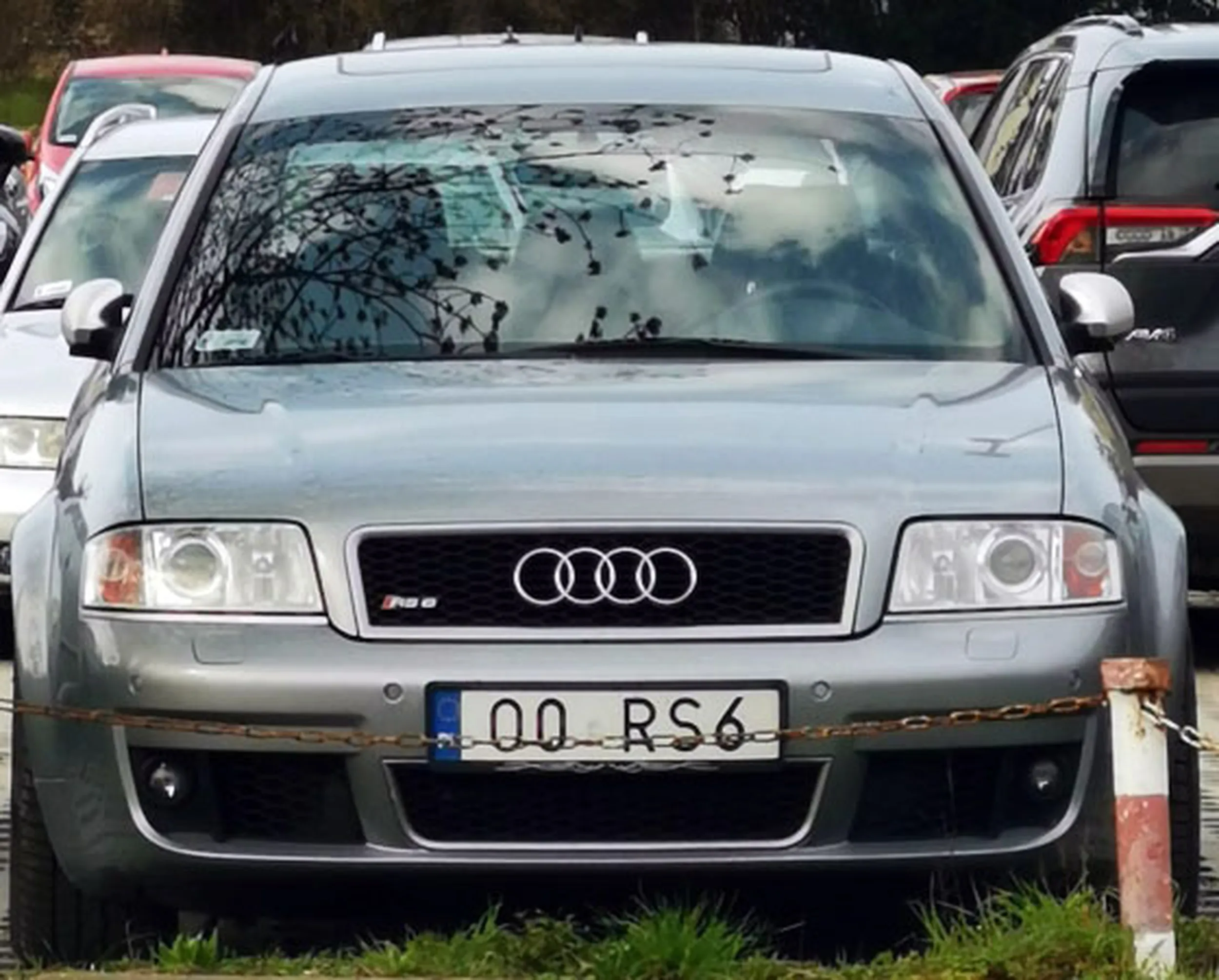 Fajny numer, blacha O0 RS6