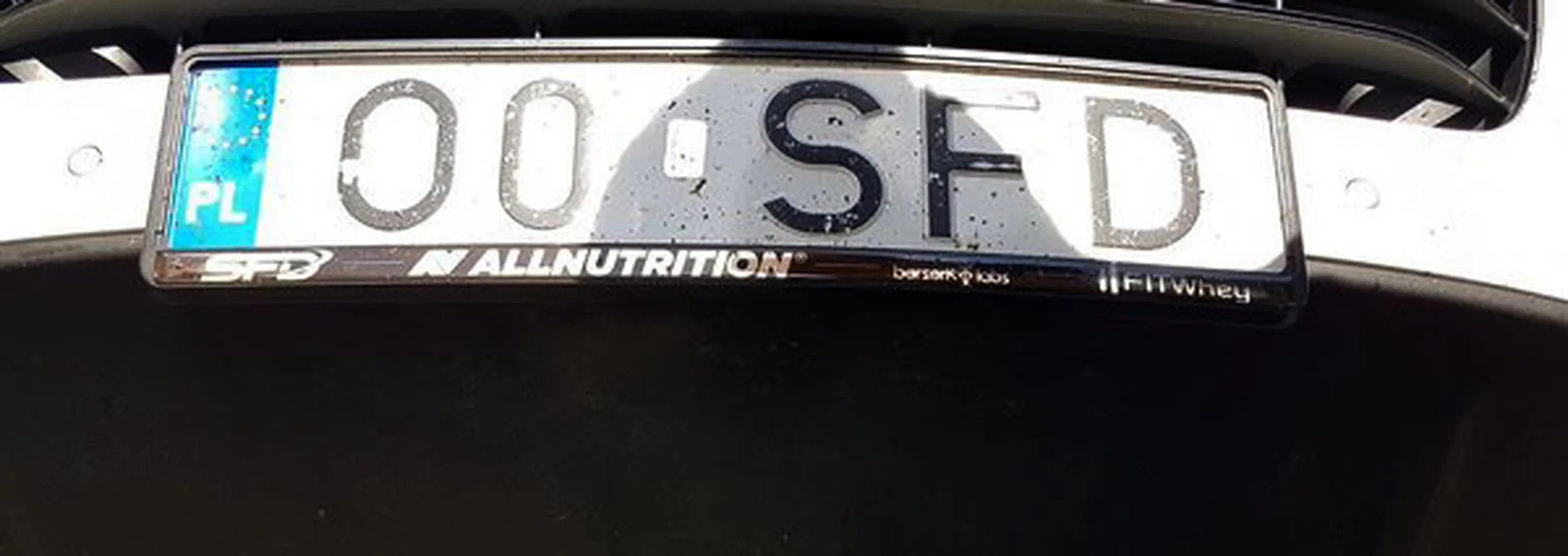 Fajny numer, blacha O0 SFD