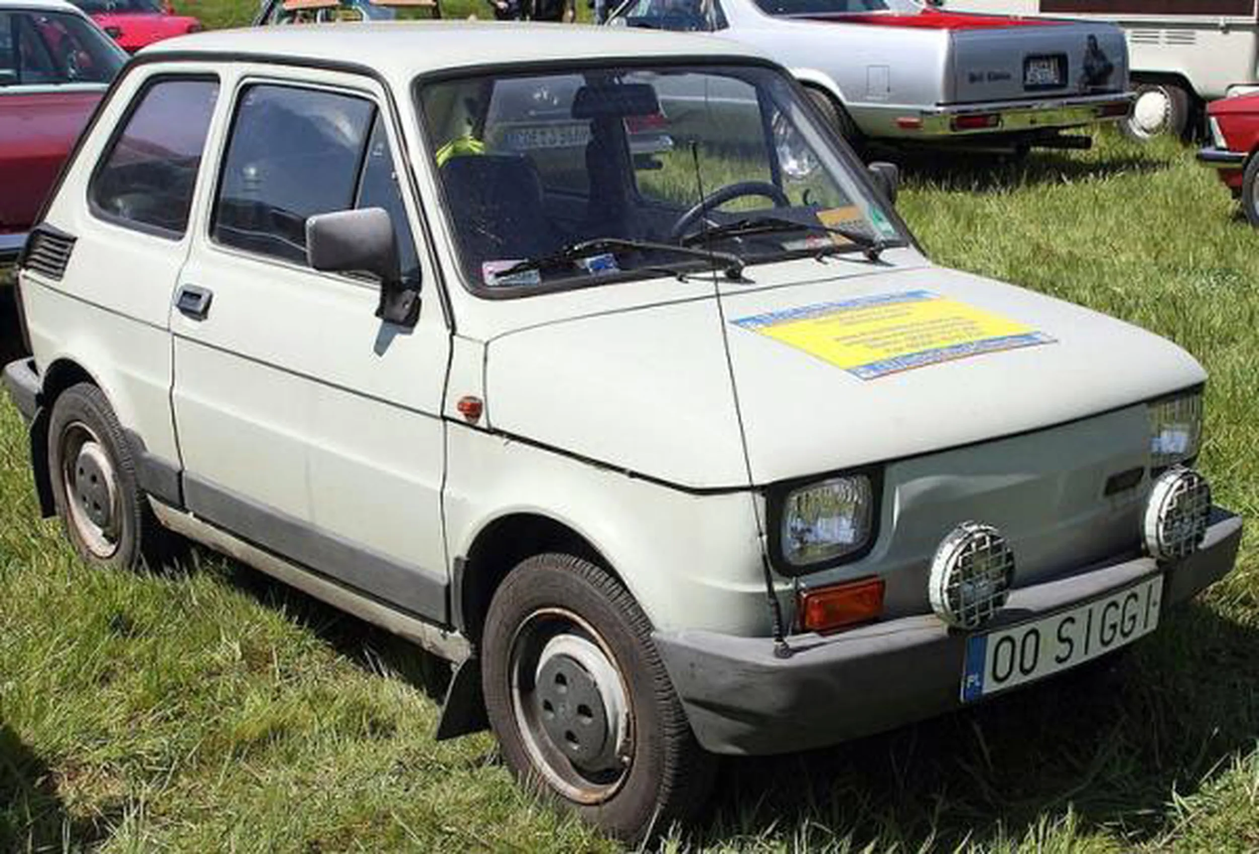 Fajny numer, blacha O0 SIGGI