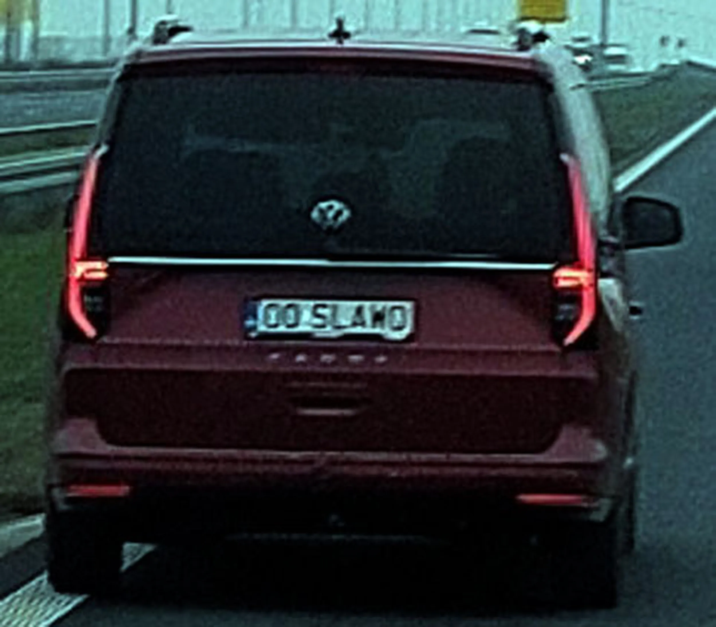 Fajny numer, blacha O0 SLAWO