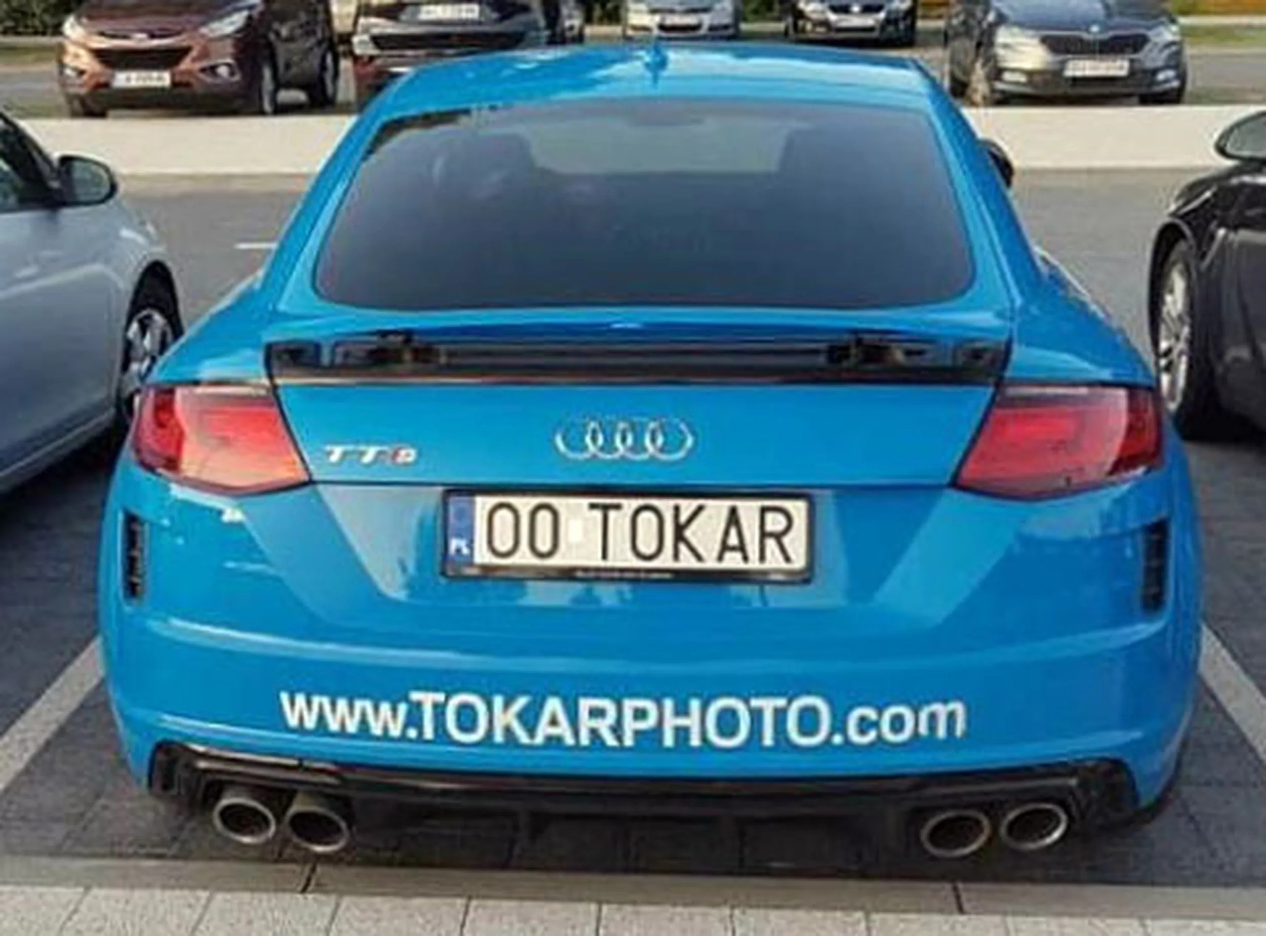 Fajny numer, blacha O0 TOKAR