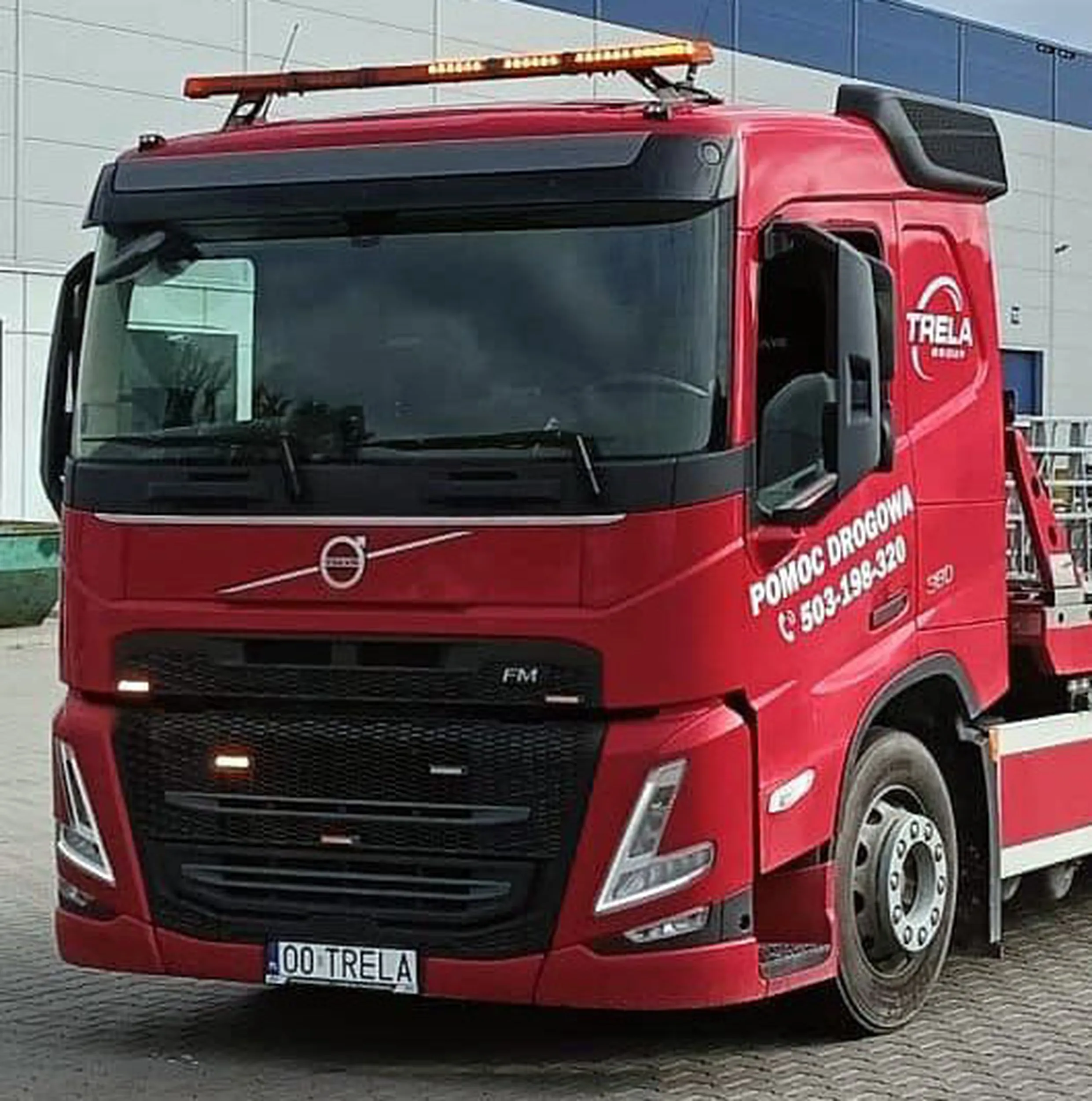 Fajny numer, blacha O0 TRELA