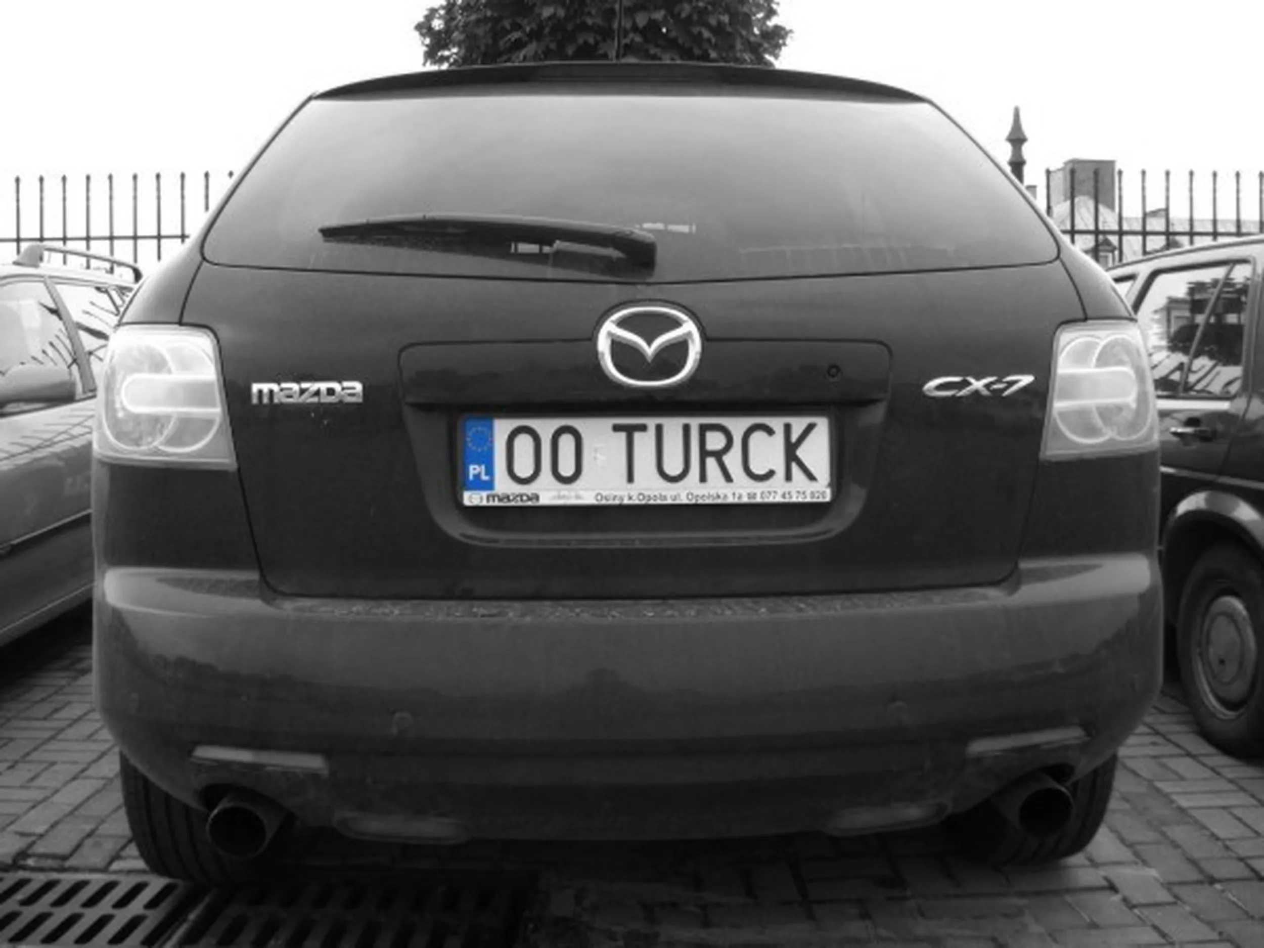 Fajny numer, blacha O0 TURCK