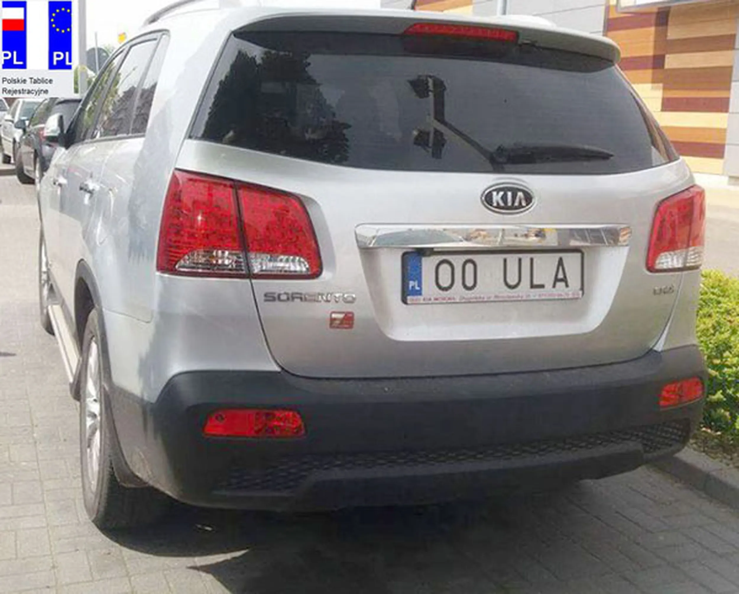 Fajny numer, blacha O0 ULA