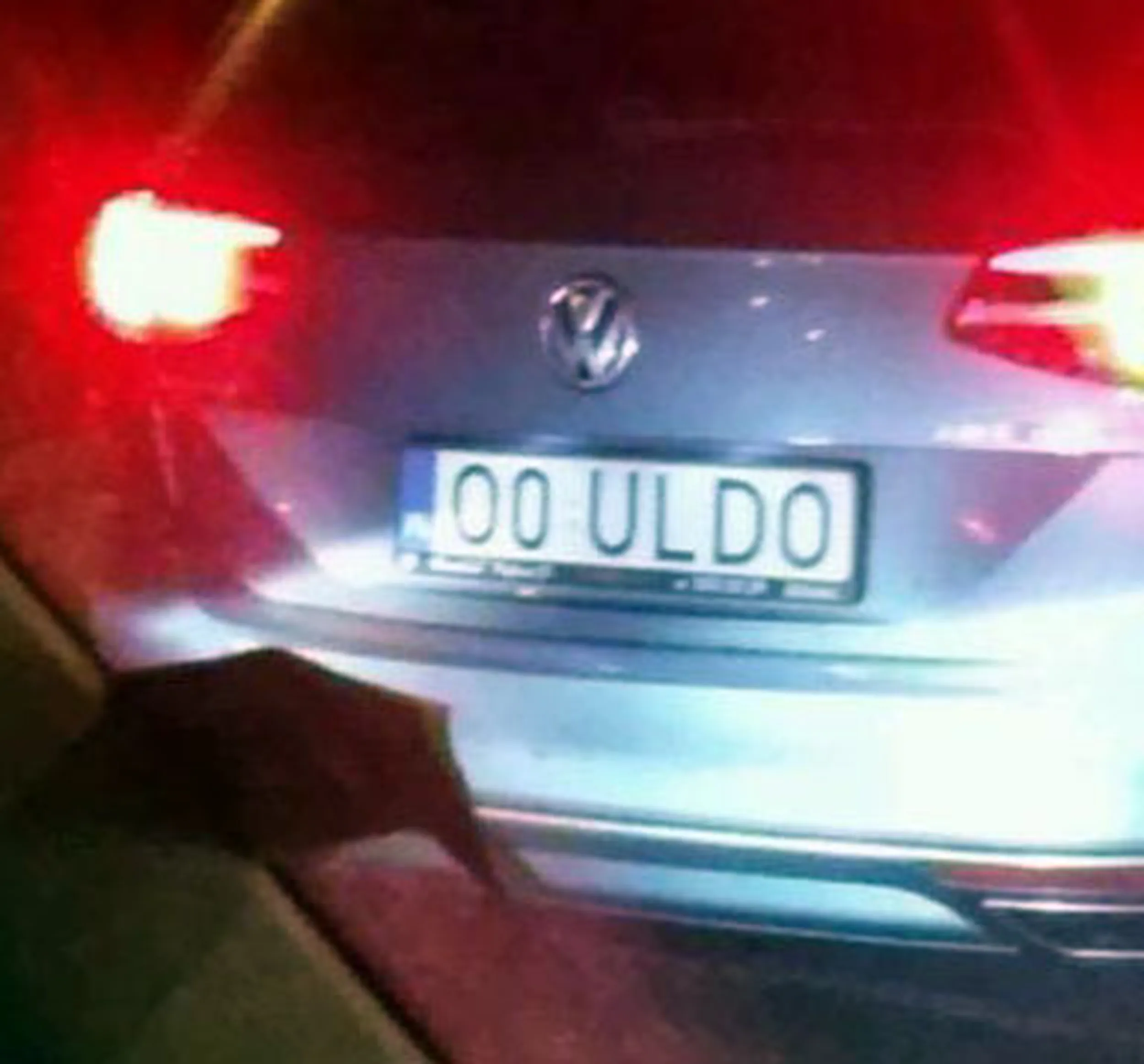 Fajny numer, blacha O0 ULDO