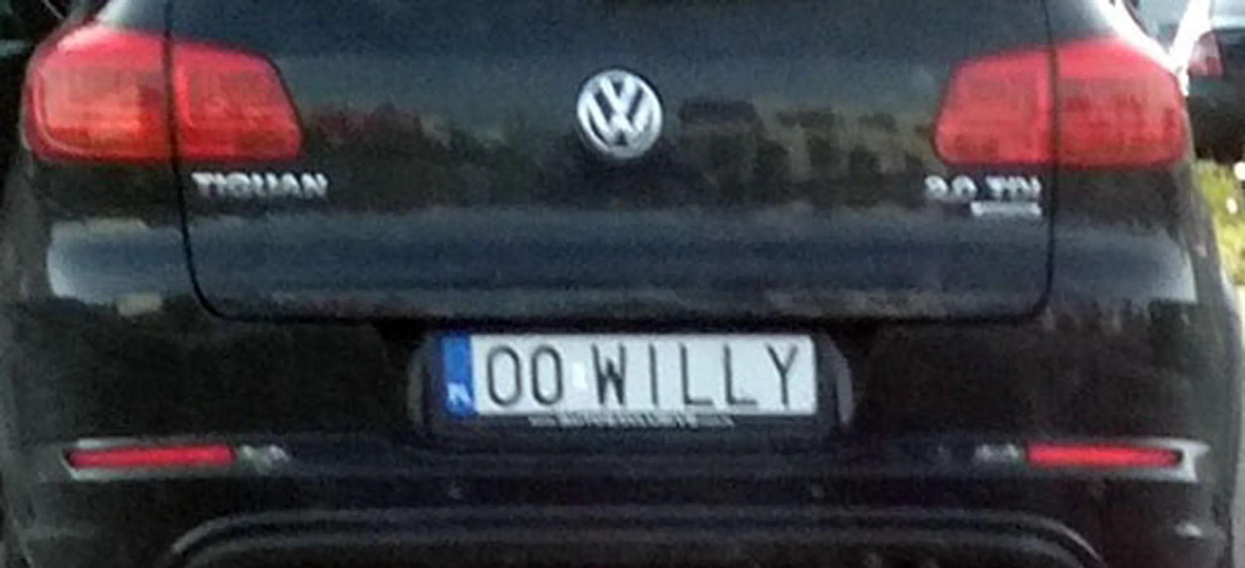 Fajny numer, blacha O0 WILLY