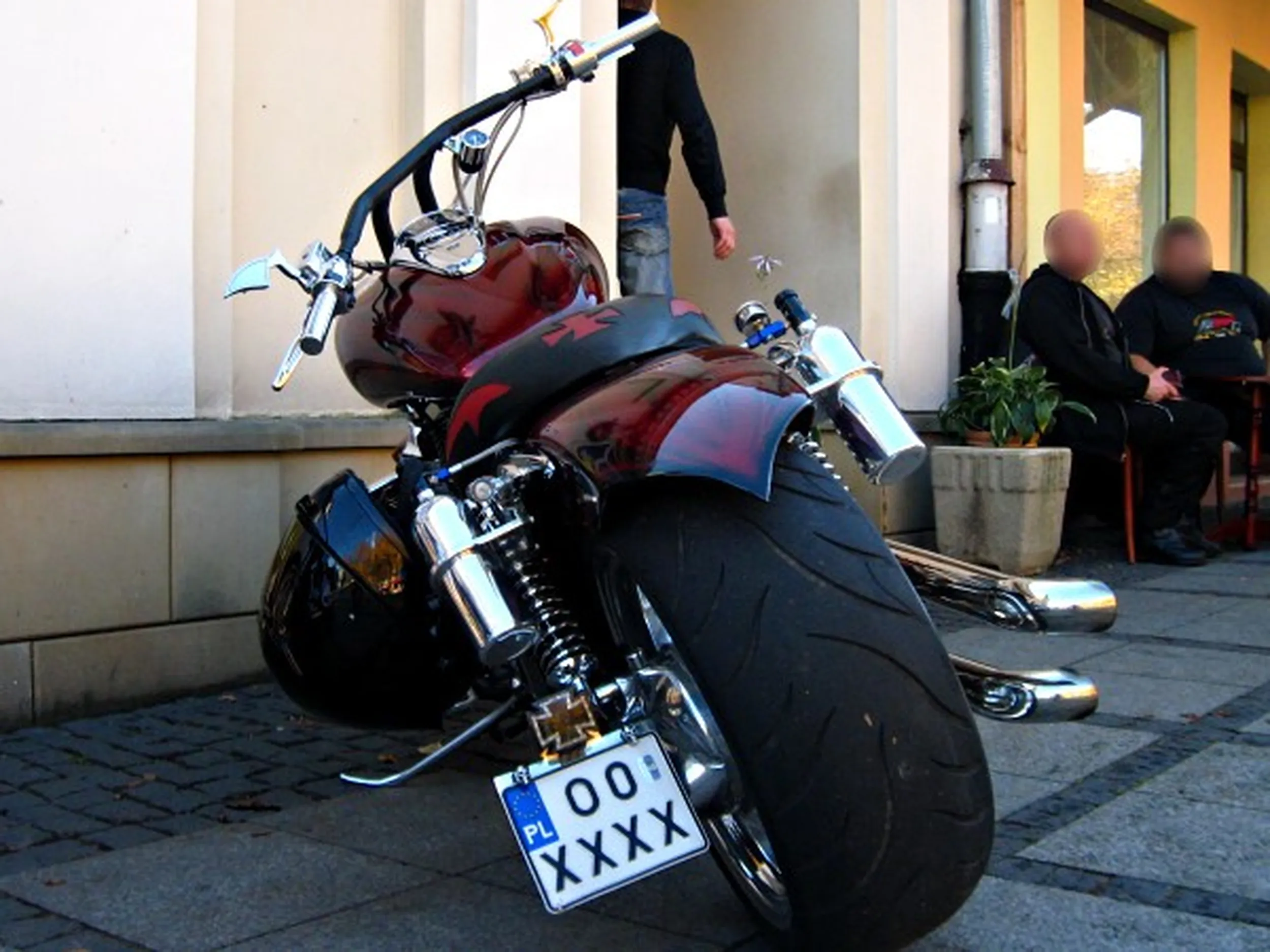 Fajny numer, blacha O0 XXXX