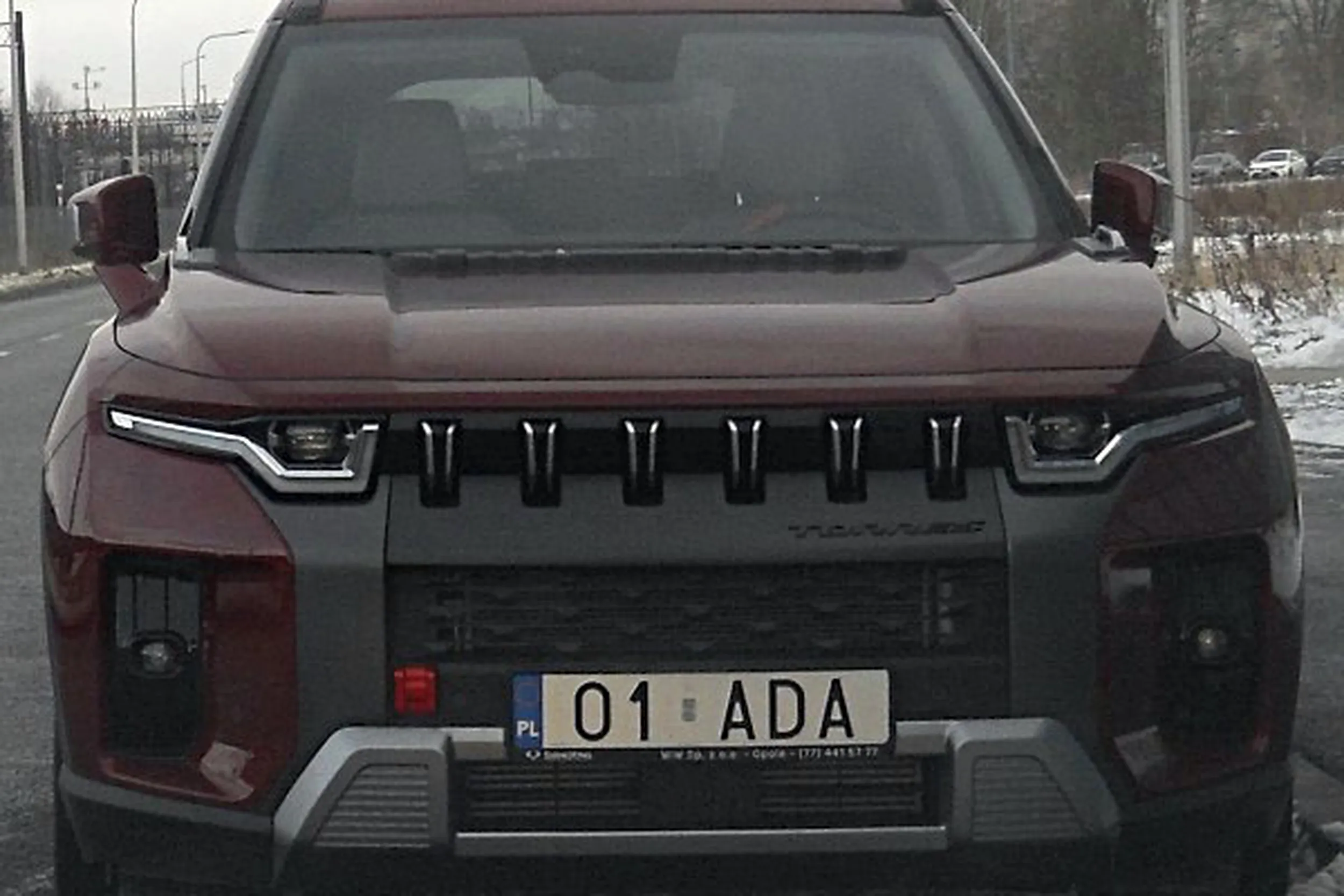 Fajny numer, blacha O1 ADA