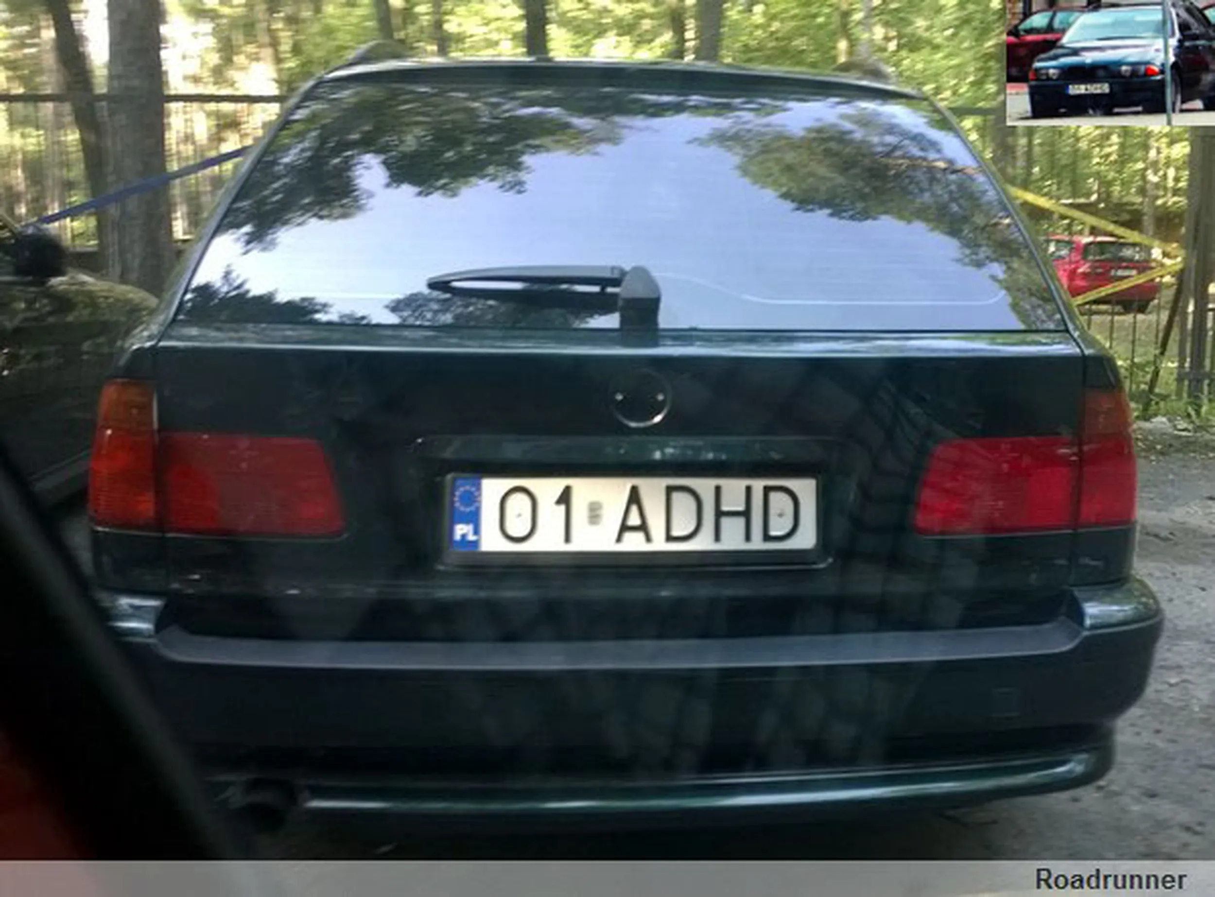 Fajny numer, blacha O1 ADHD