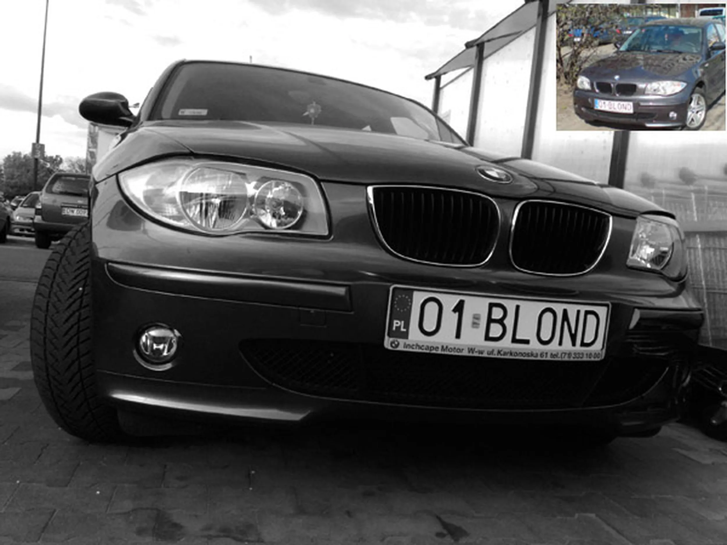 Fajny numer, blacha O1 BLOND