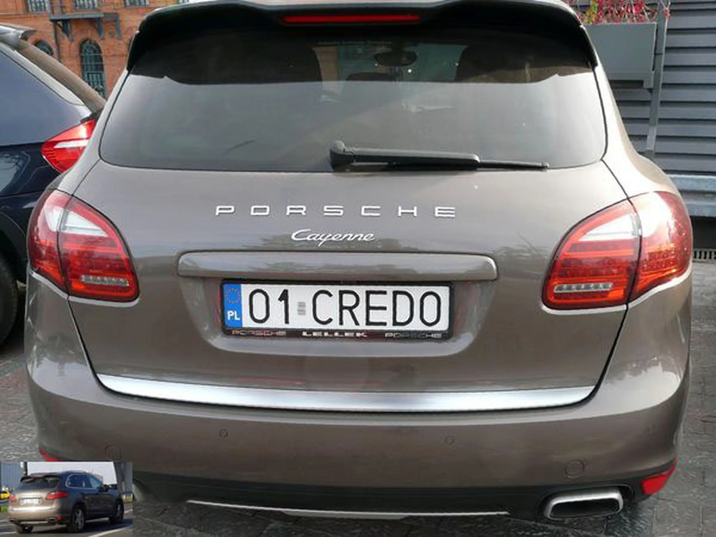 Fajny numer, blacha O1 CREDO