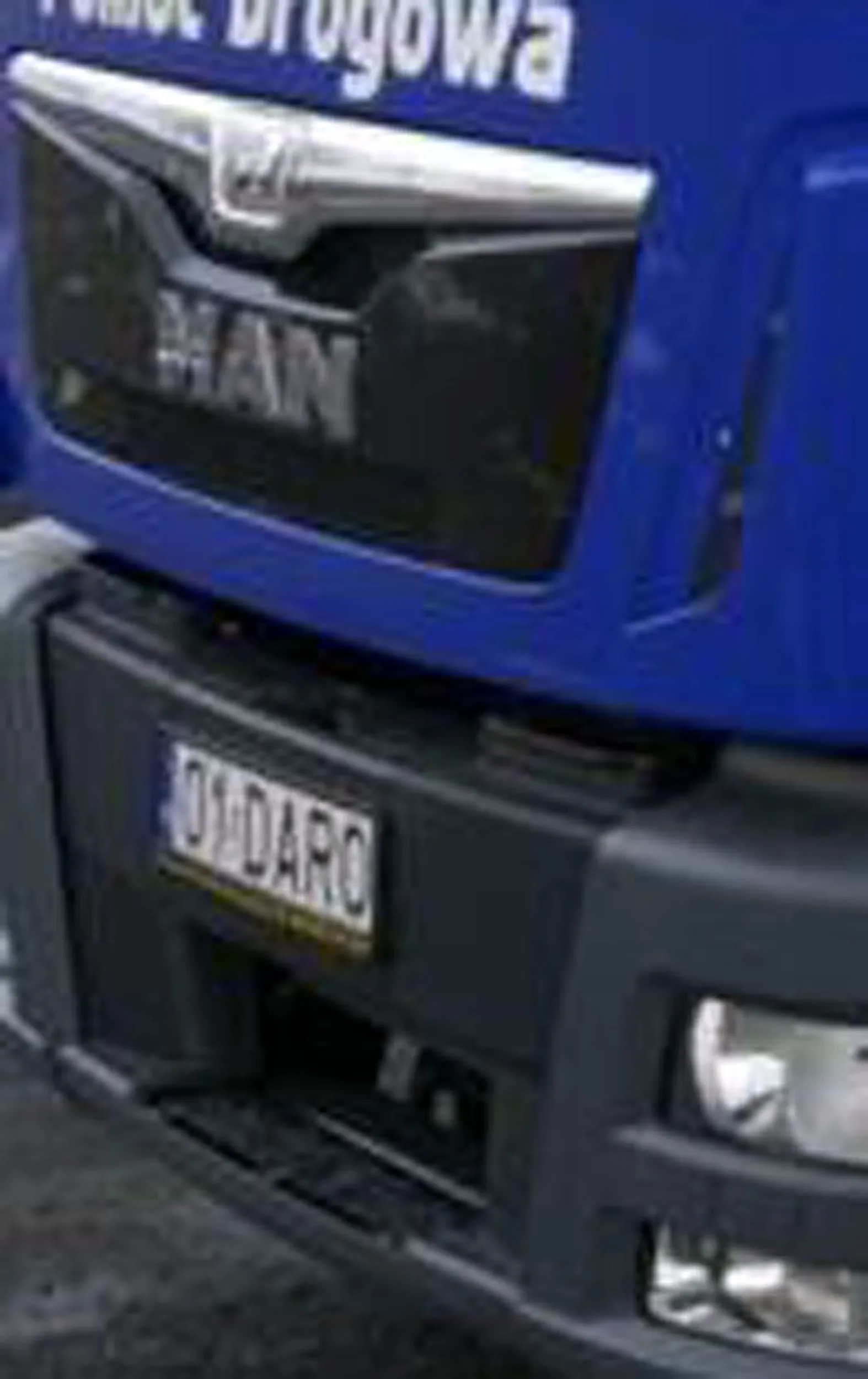 Fajny numer, blacha O1 DARO