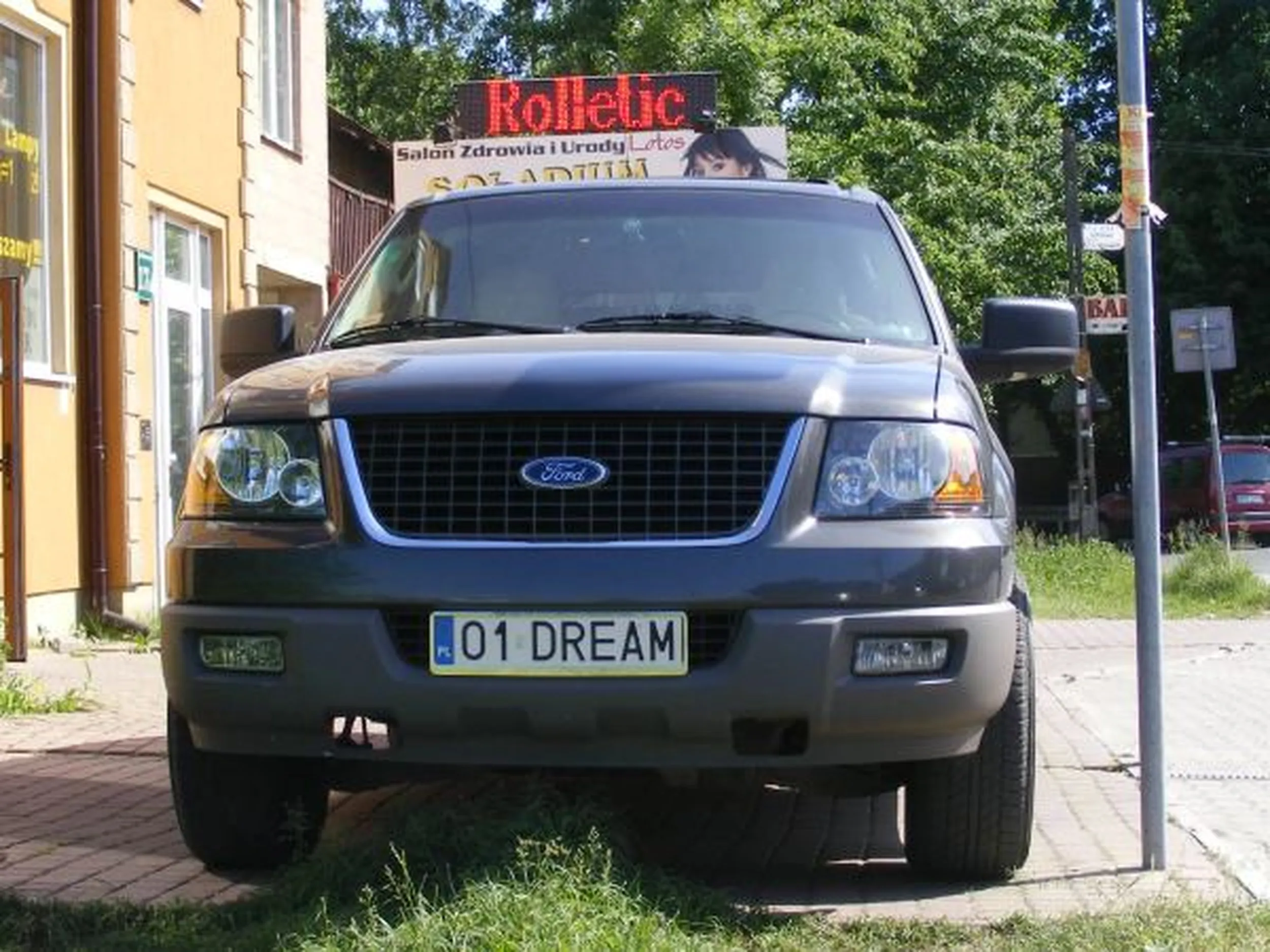 Fajny numer, blacha O1 DREAM