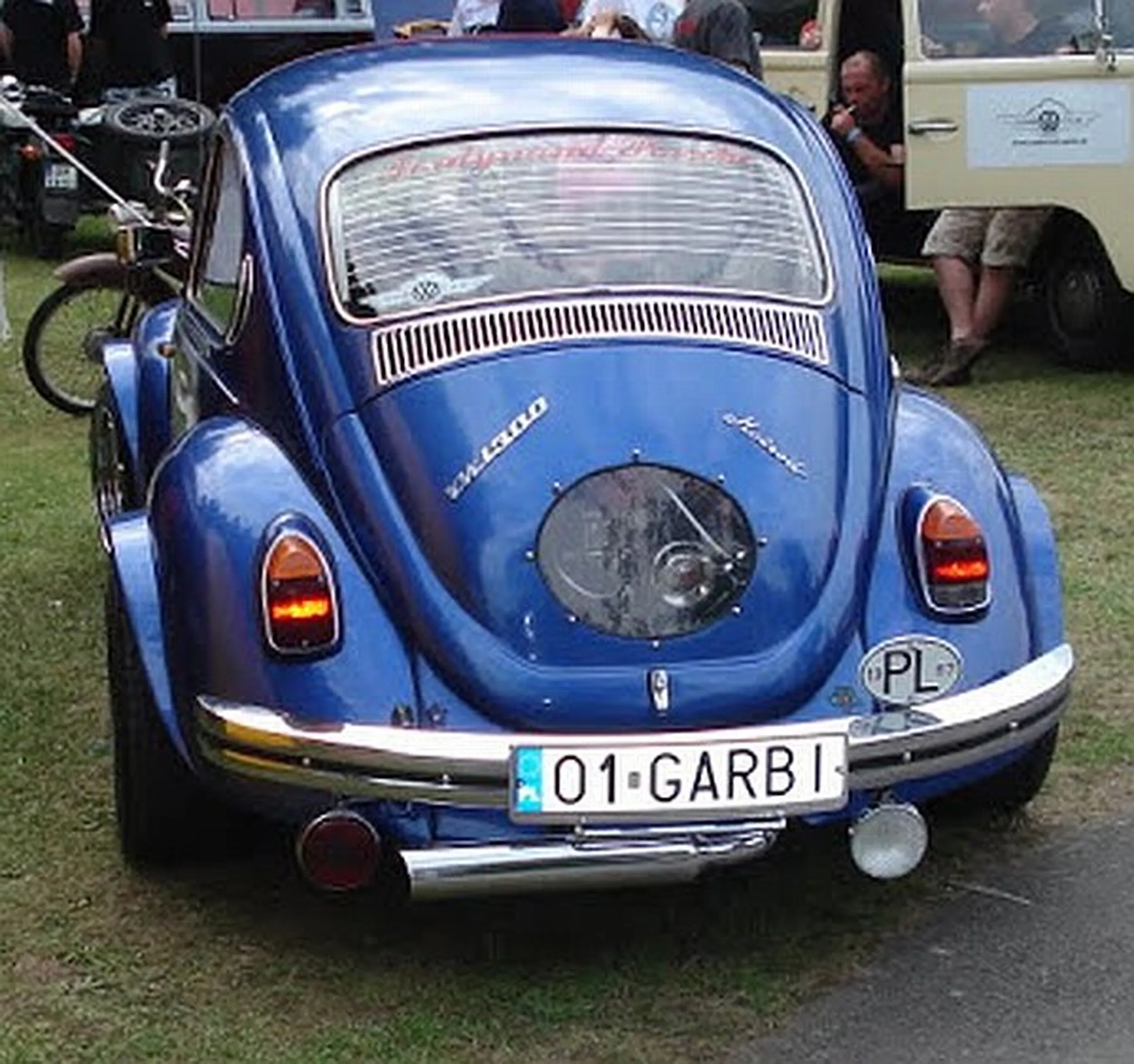 Fajny numer, blacha O1 GARBI