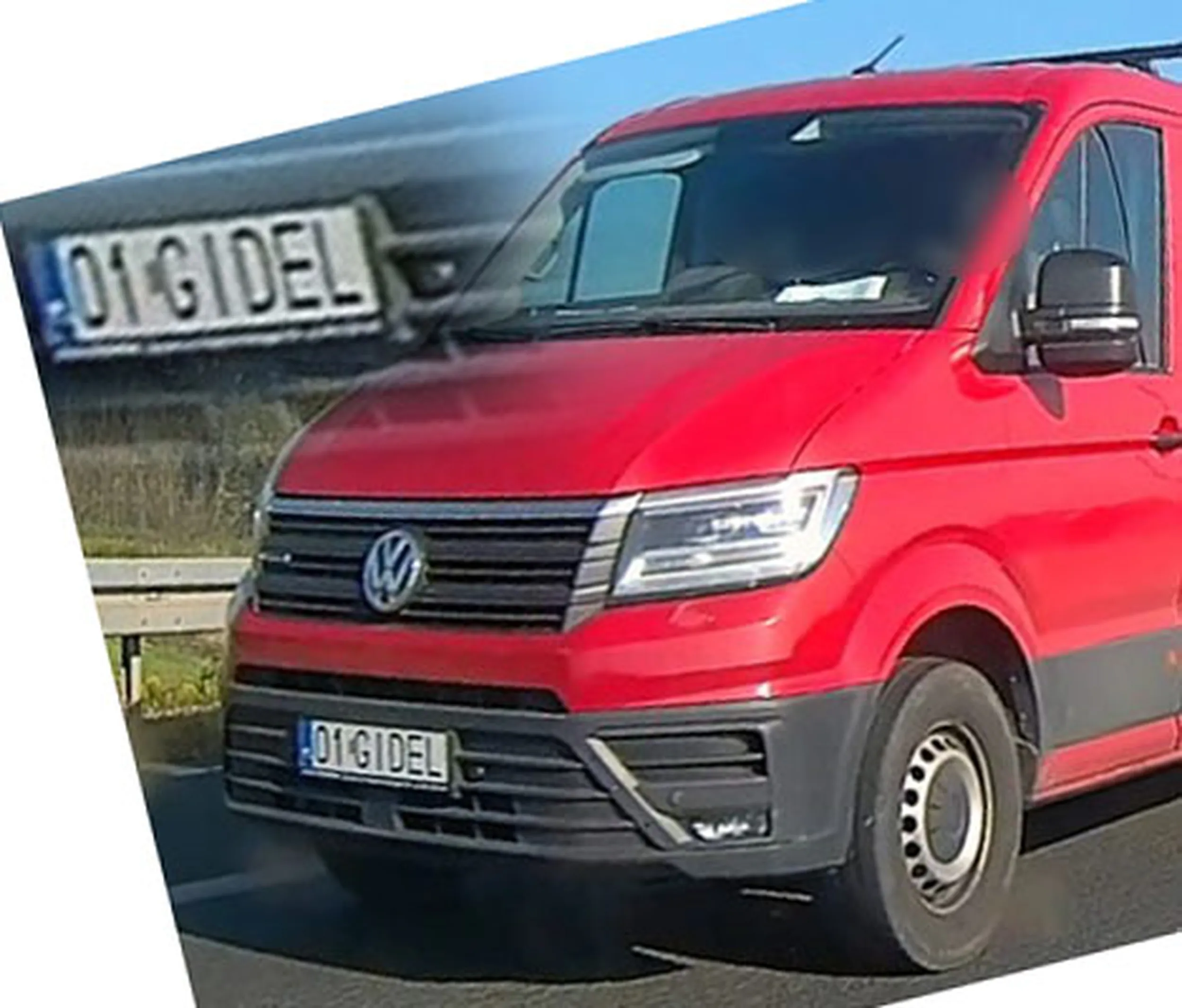 Fajny numer, blacha O1 GIDEL