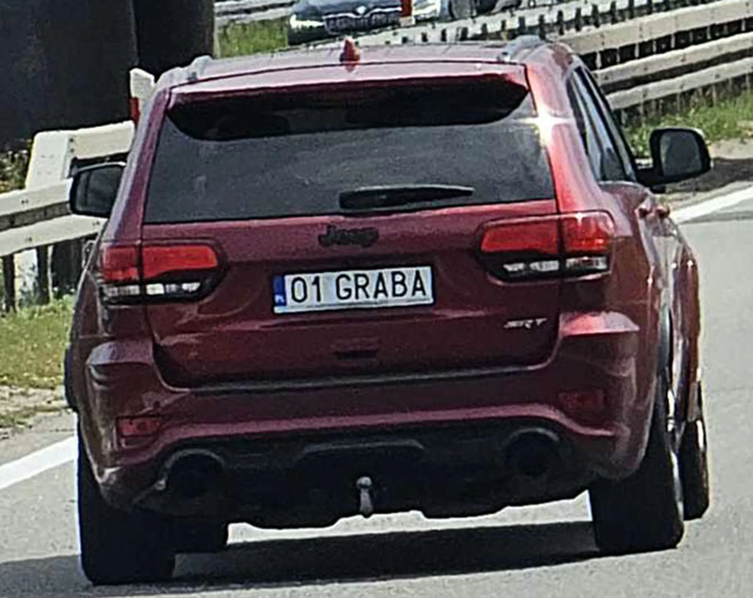 Fajny numer, blacha O1 GRABA