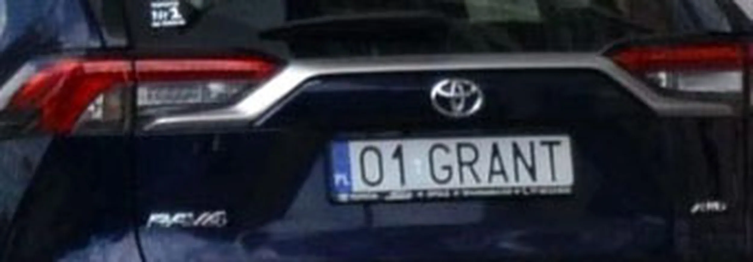 Fajny numer, blacha O1 GRANT