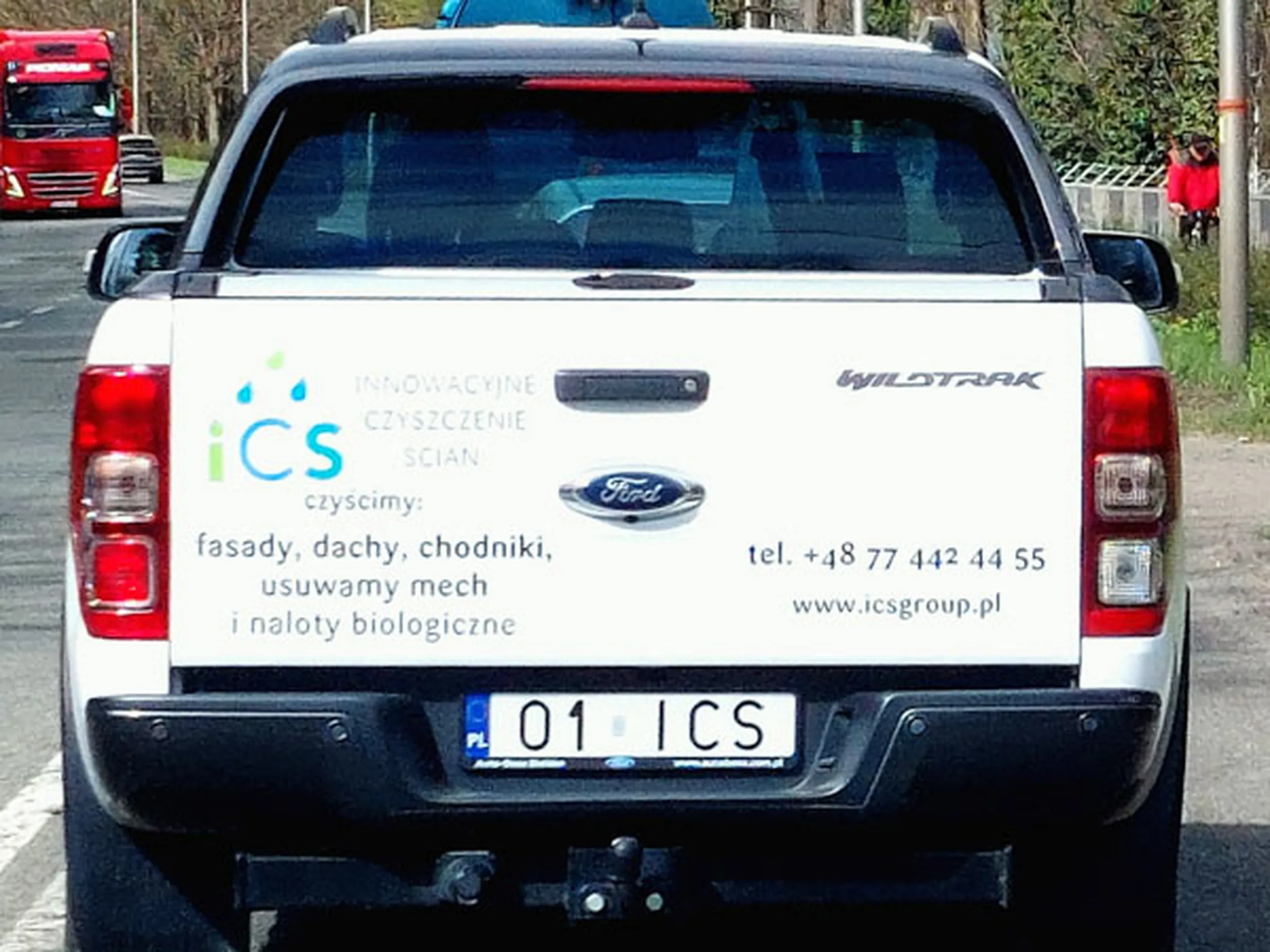 Fajny numer, blacha O1 ICS