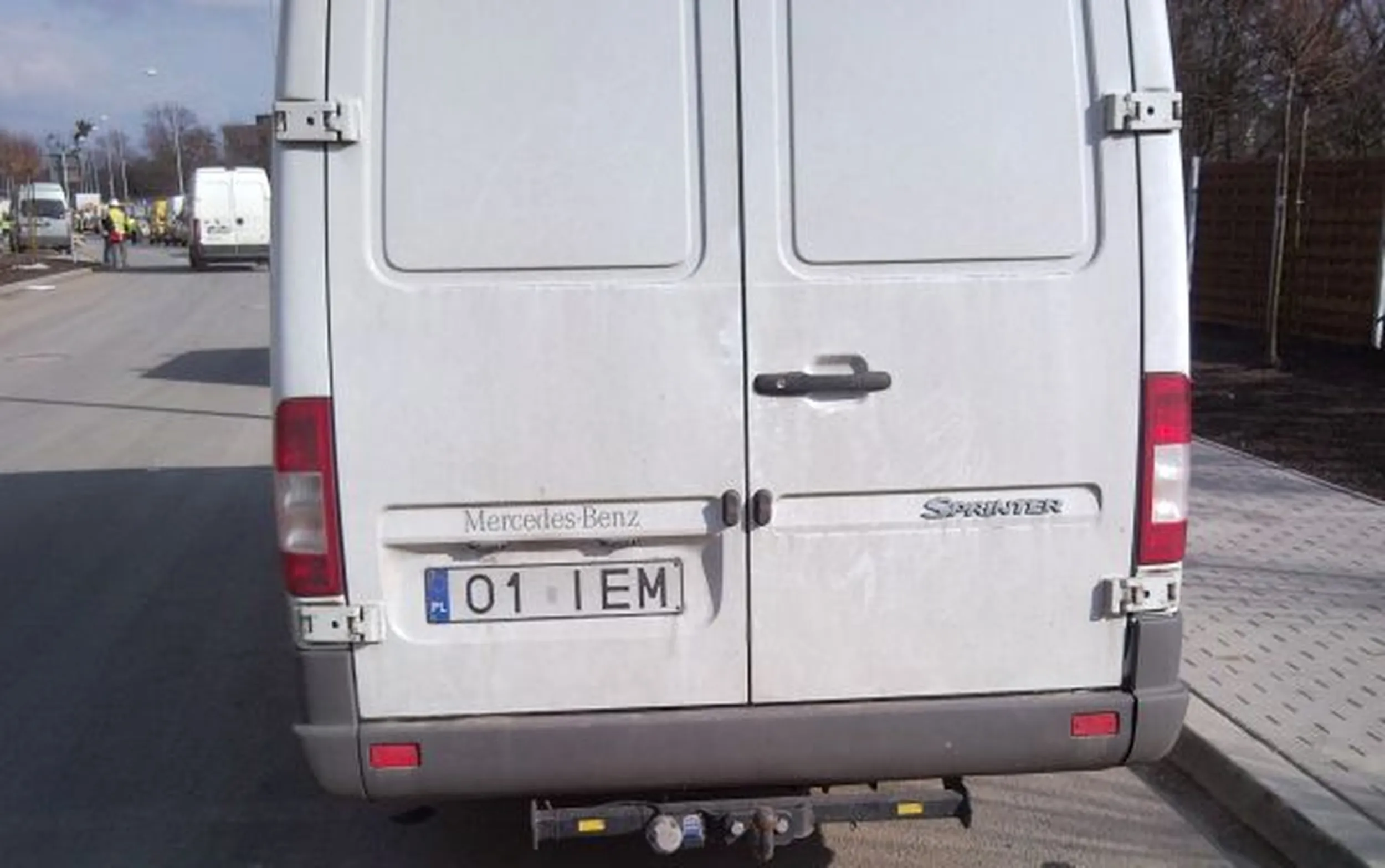 Fajny numer, blacha O1 IEM