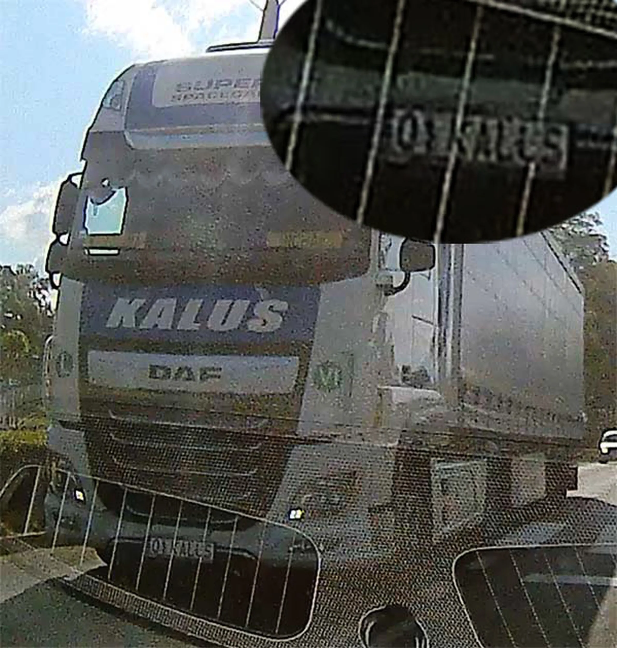 Fajny numer, blacha O1 KALUS