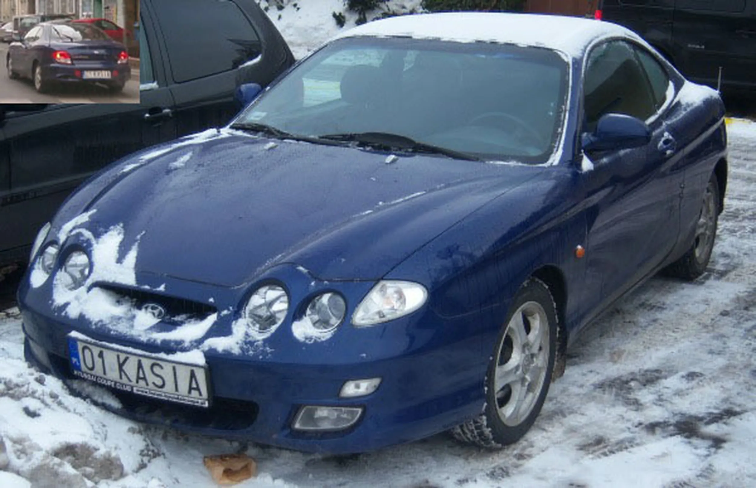 Fajny numer, blacha O1 KASIA