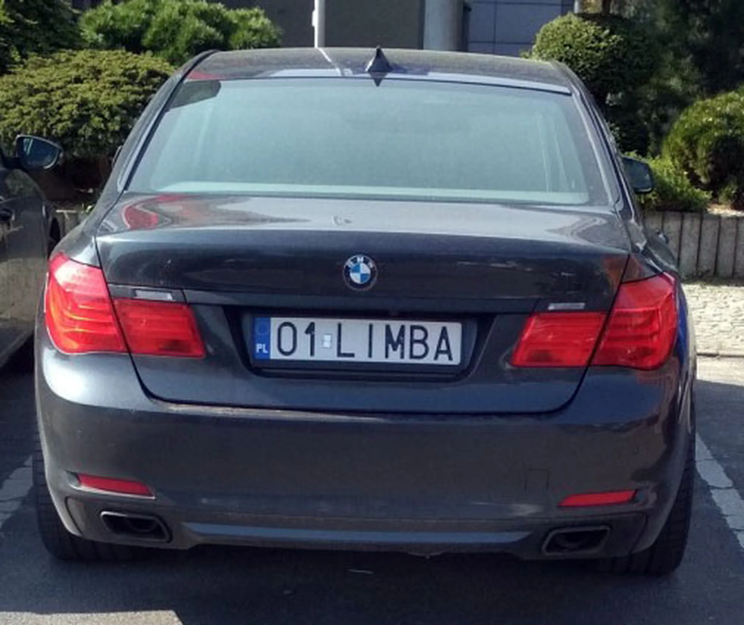 Fajny numer, blacha O1 LIMBA