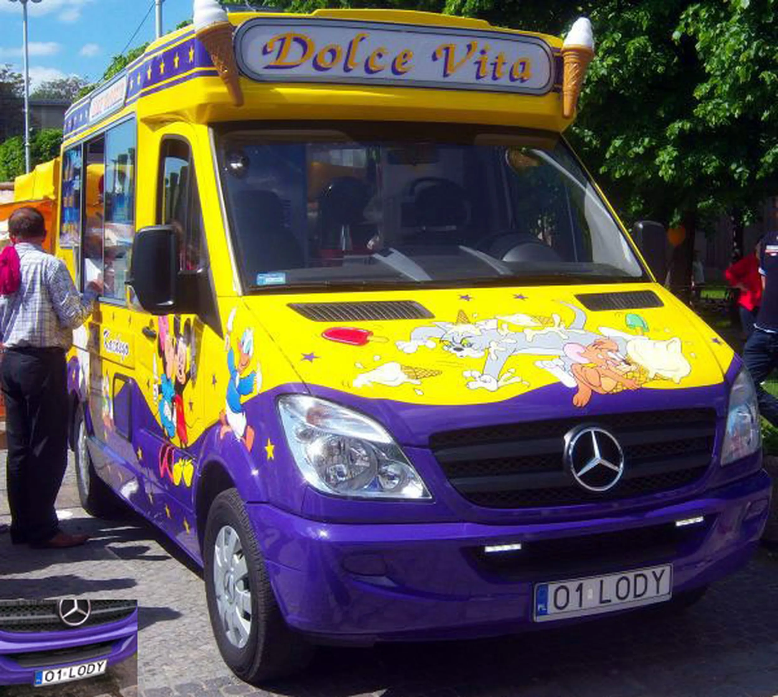 Fajny numer, blacha O1 LODY