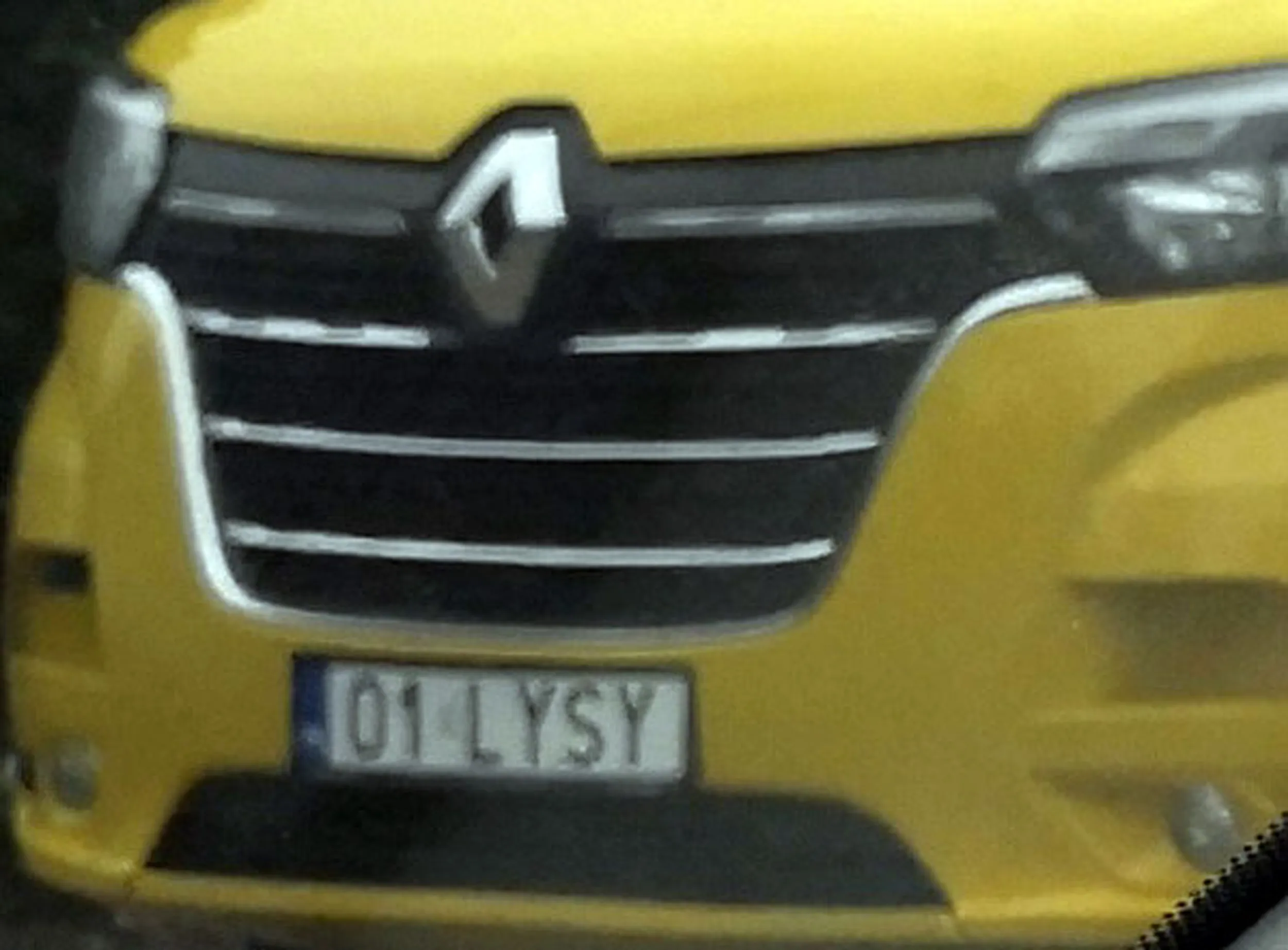 Fajny numer, blacha O1 LYSY