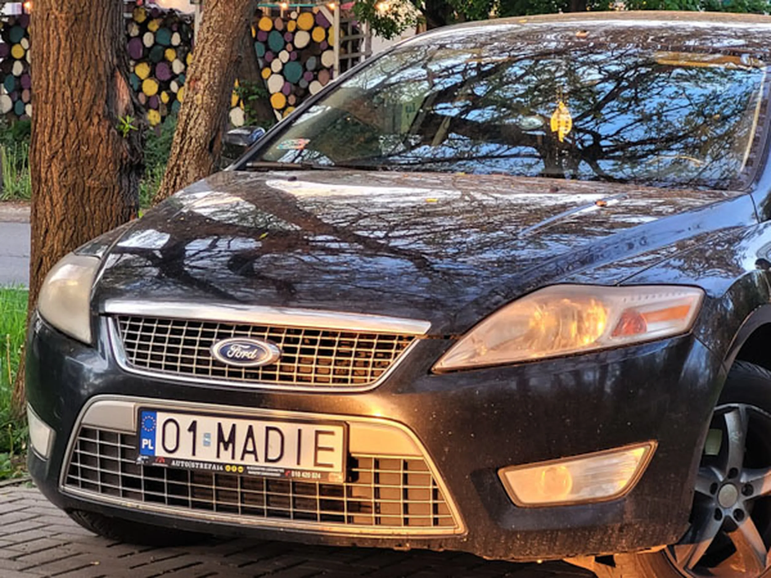 Fajny numer, blacha O1 MADIE