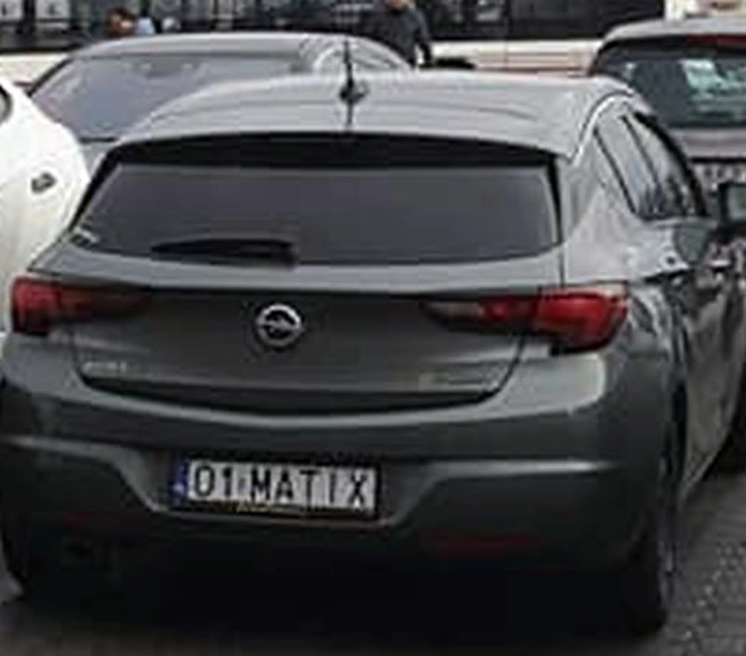 Fajny numer, blacha O1 MATIX