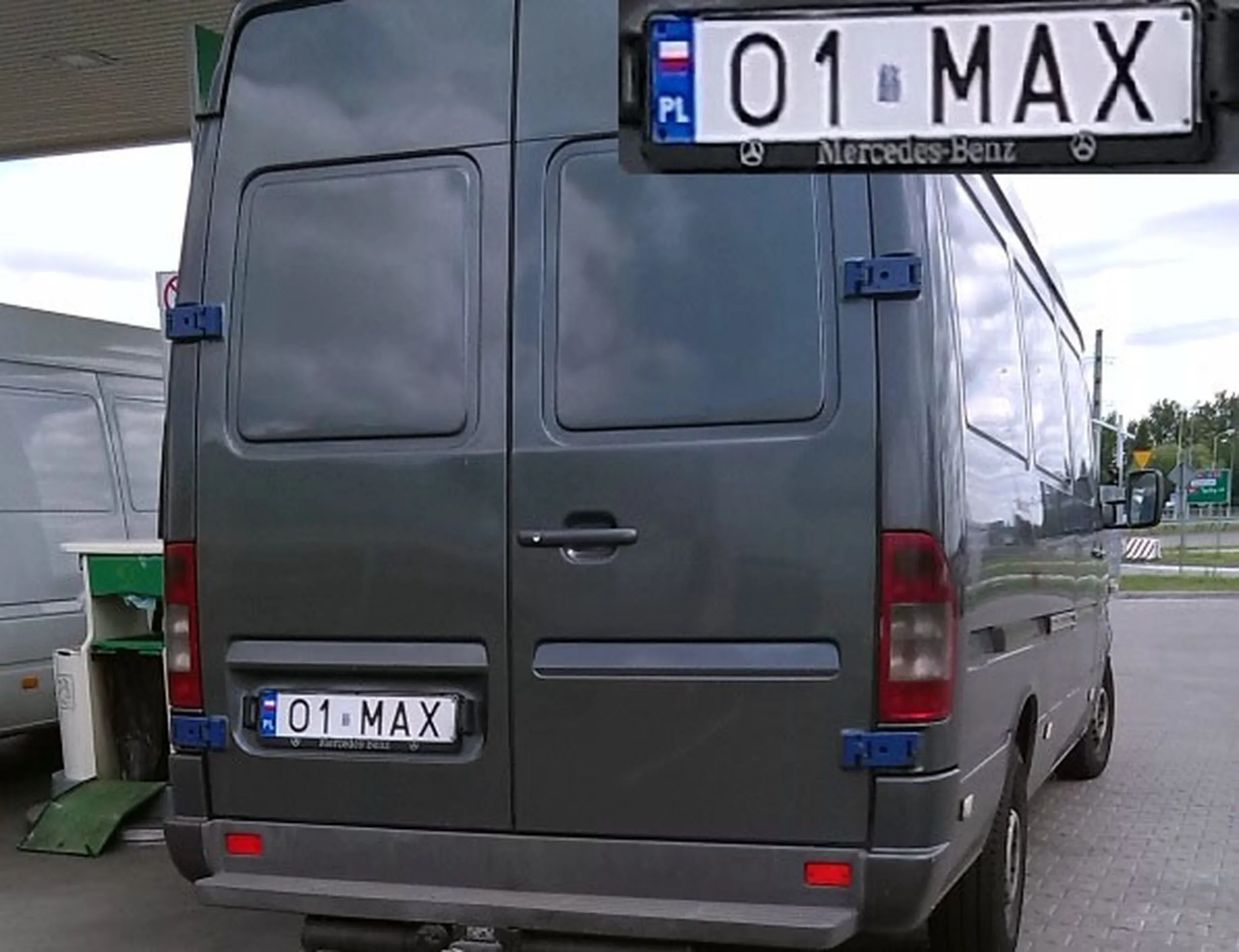 Fajny numer, blacha O1 MAX