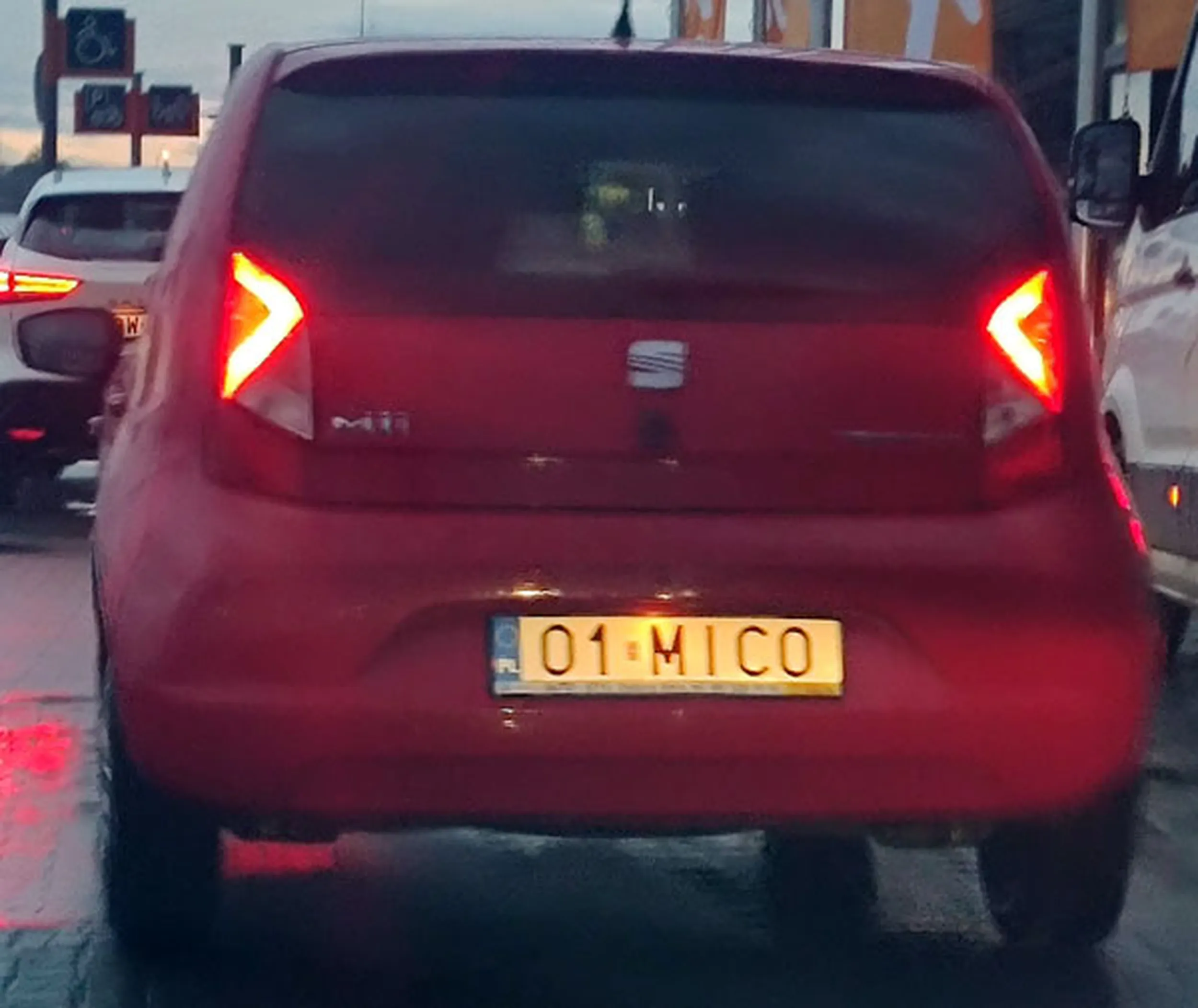 Fajny numer, blacha O1 MICO