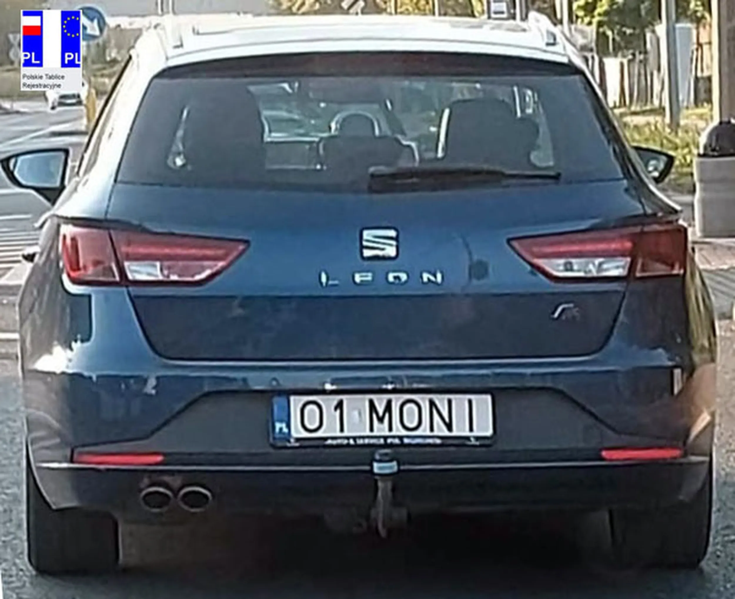 Fajny numer, blacha O1 MONI