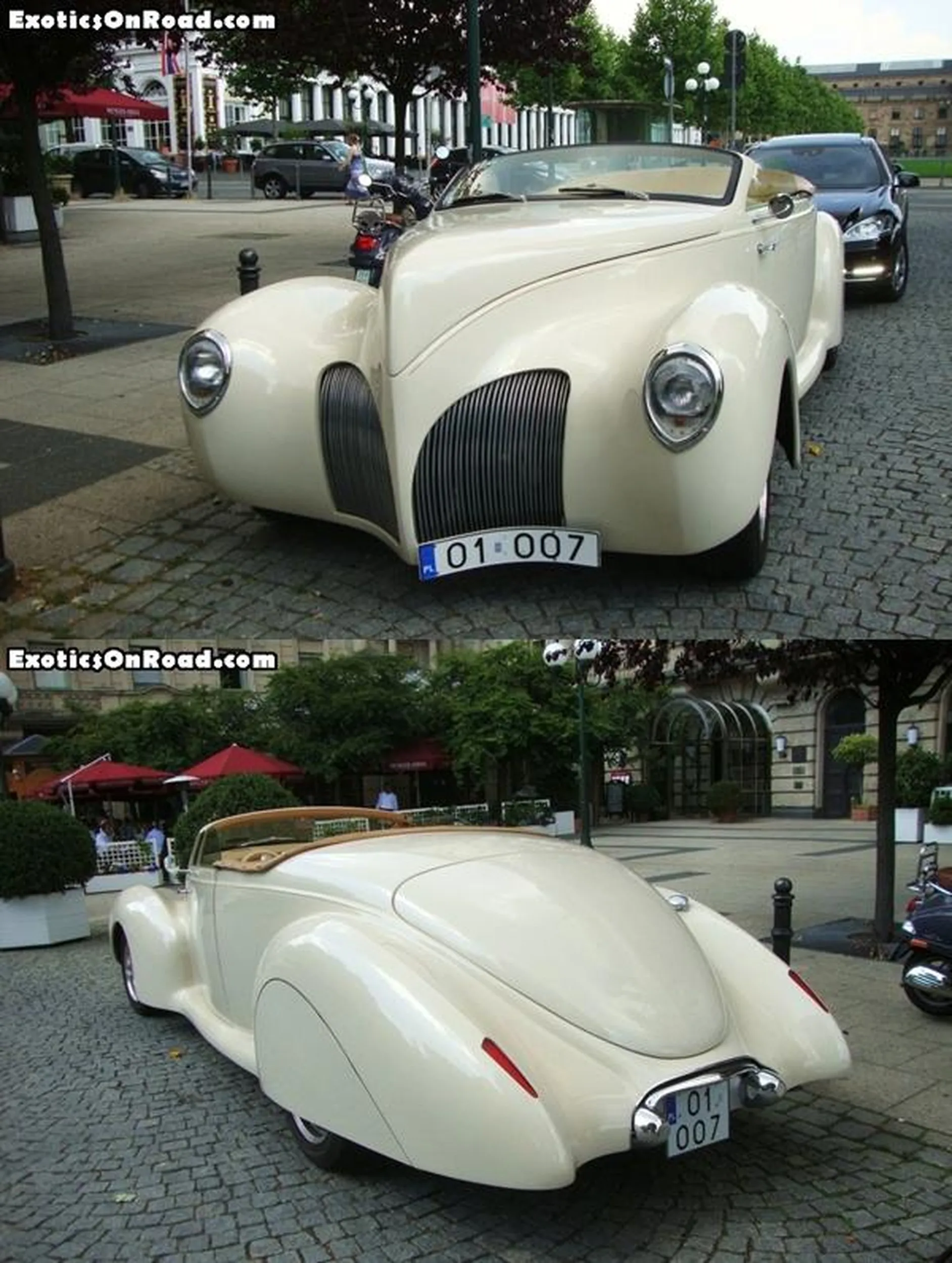 Fajny numer, blacha O1 OO7