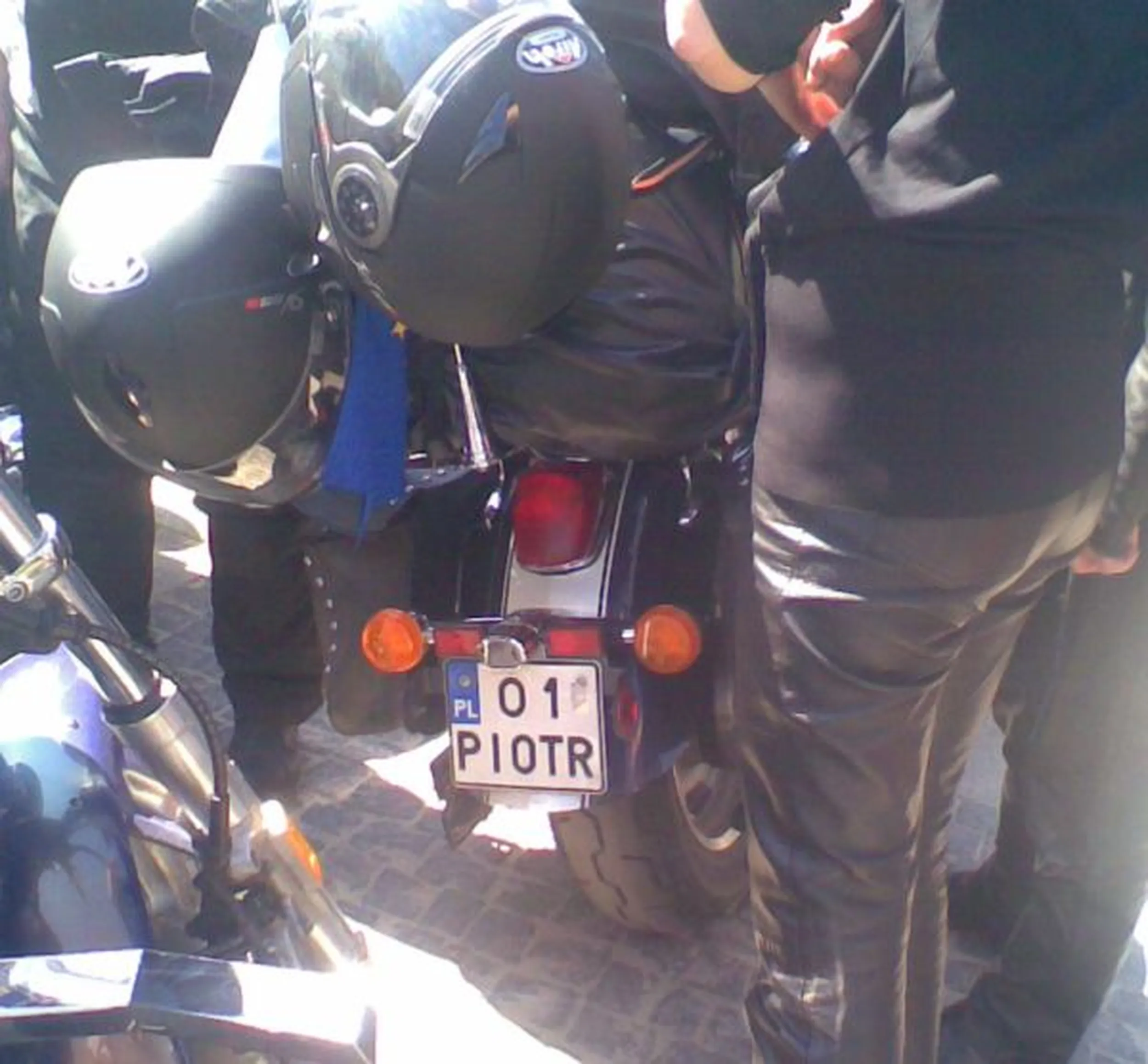 Fajny numer, blacha O1 PIOTR
