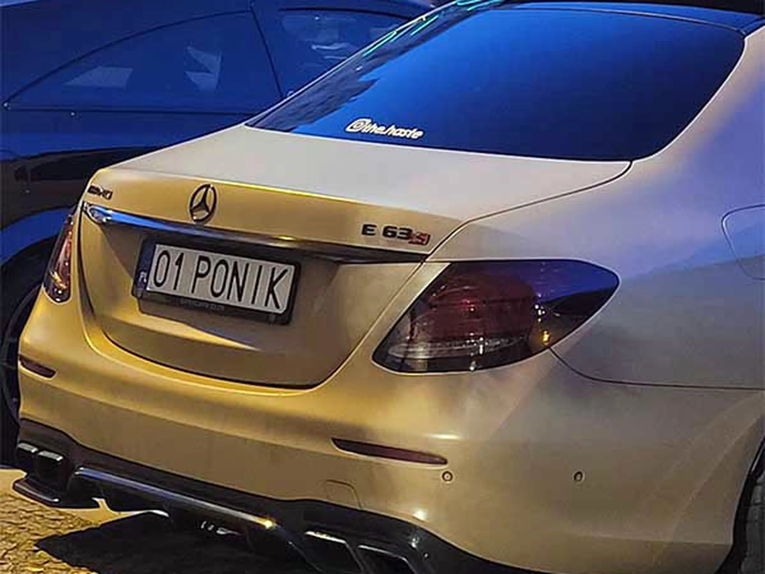 Fajny numer, blacha O1 PONIK