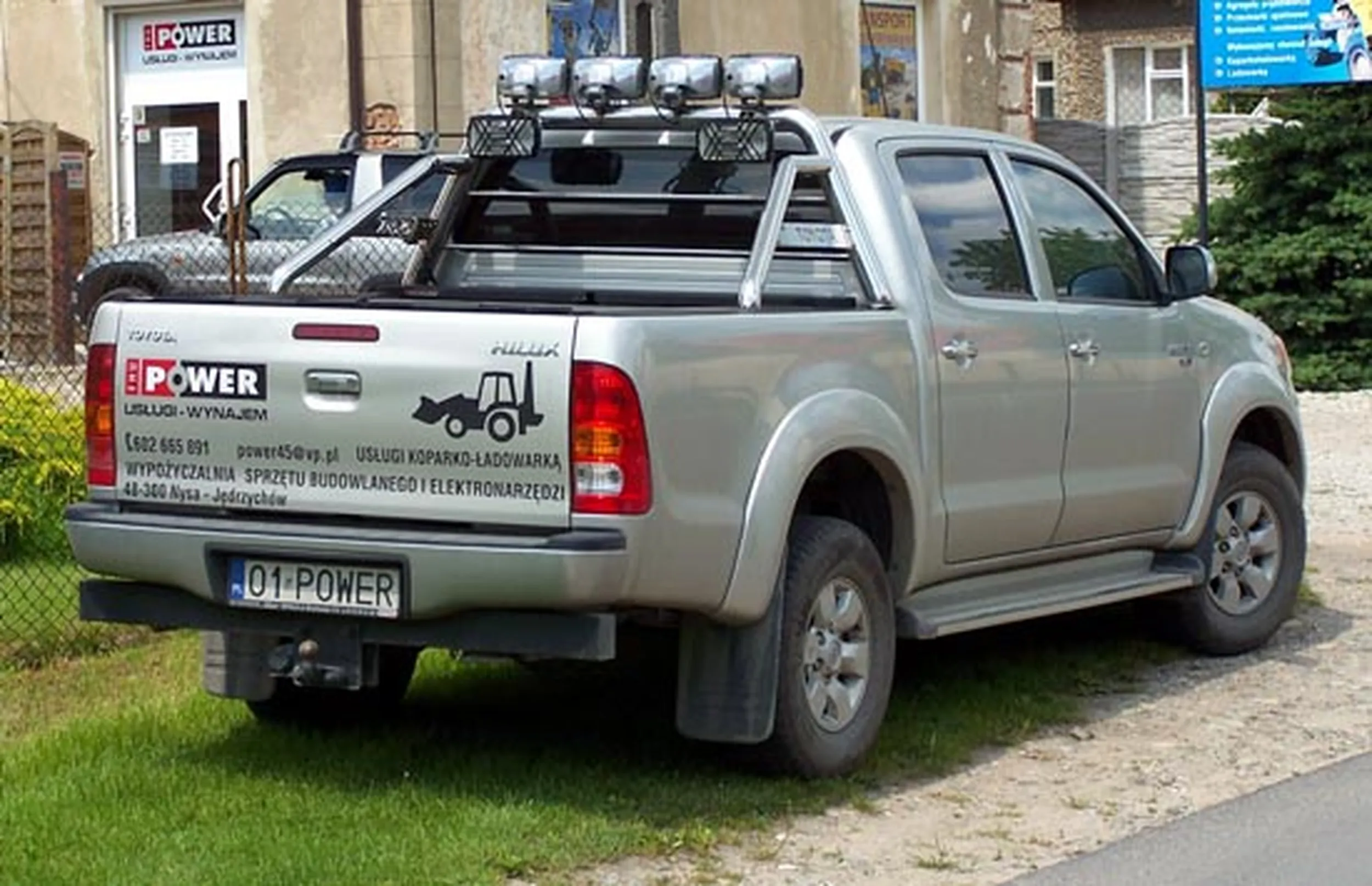 Fajny numer, blacha O1 POWER