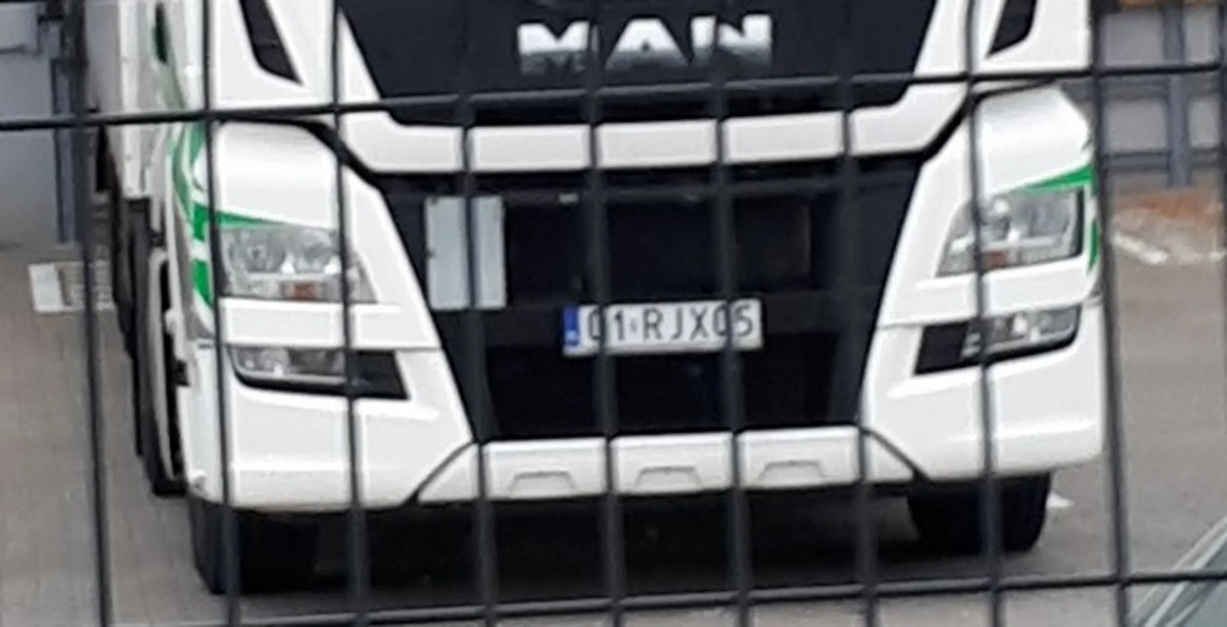 Fajny numer, blacha O1 RJX05