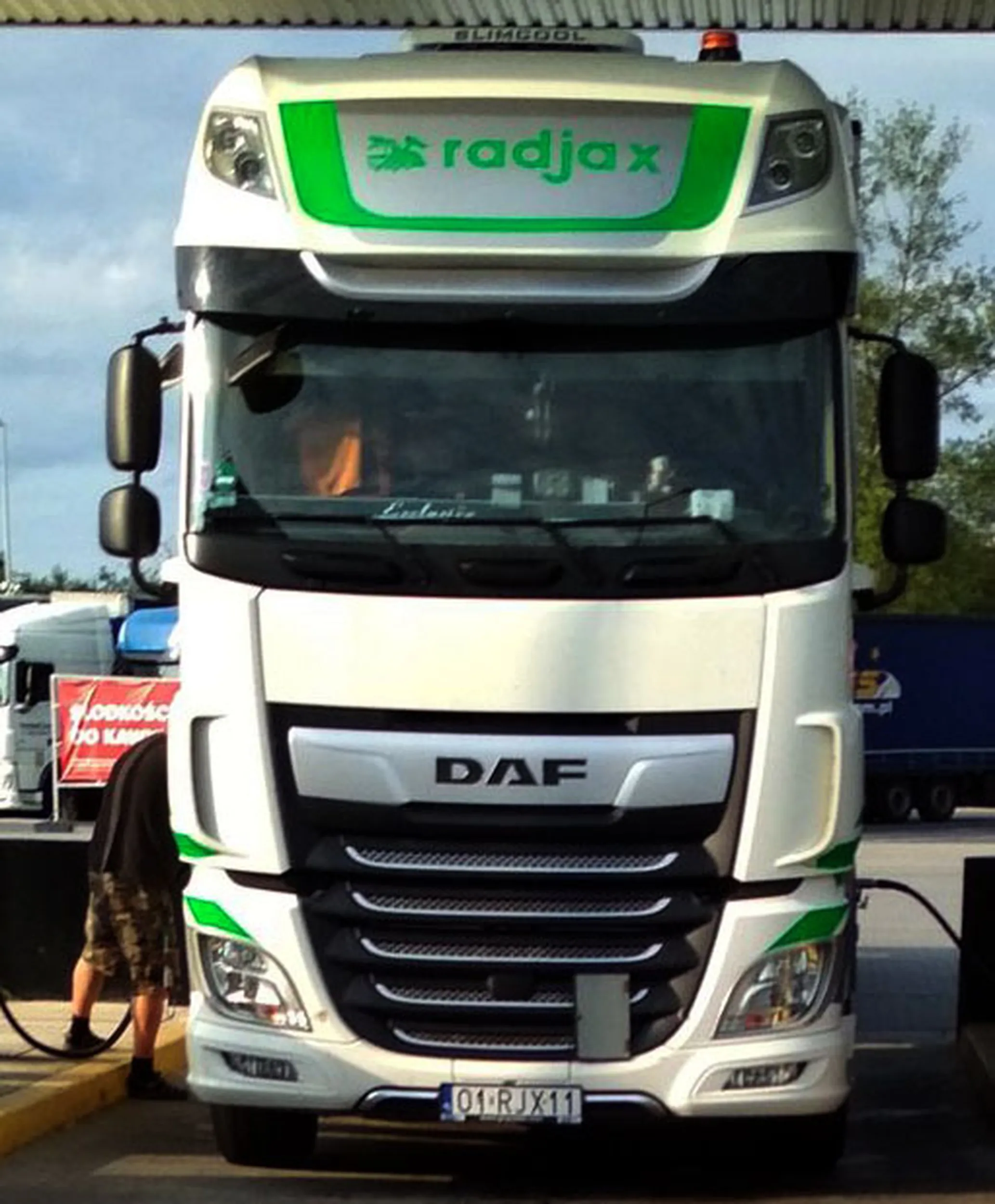 Fajny numer, blacha O1 RJX11