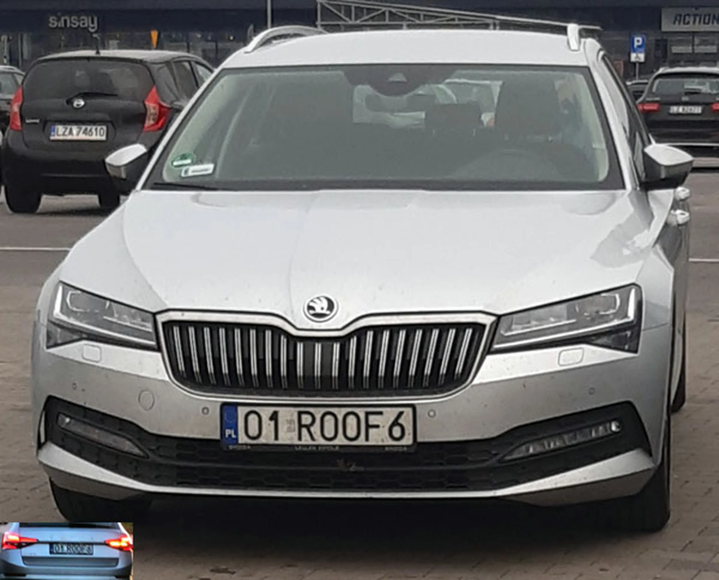 Fajny numer, blacha O1 ROOF6