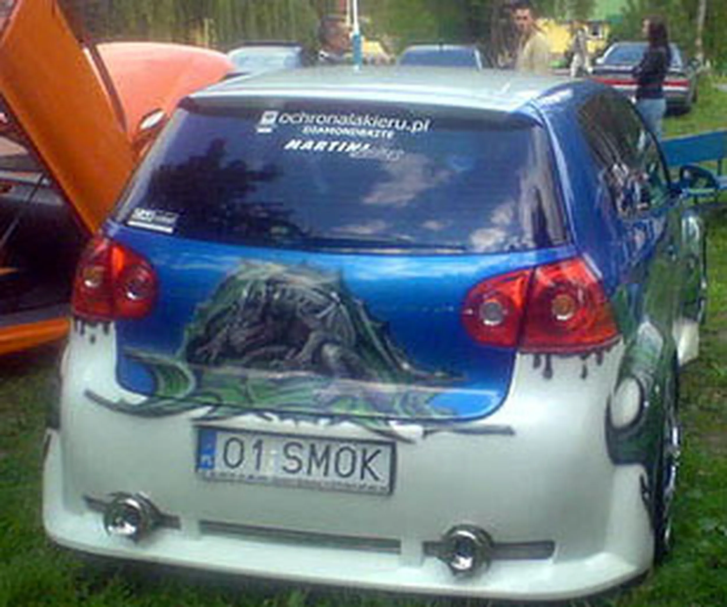 Fajny numer, blacha O1 SMOK