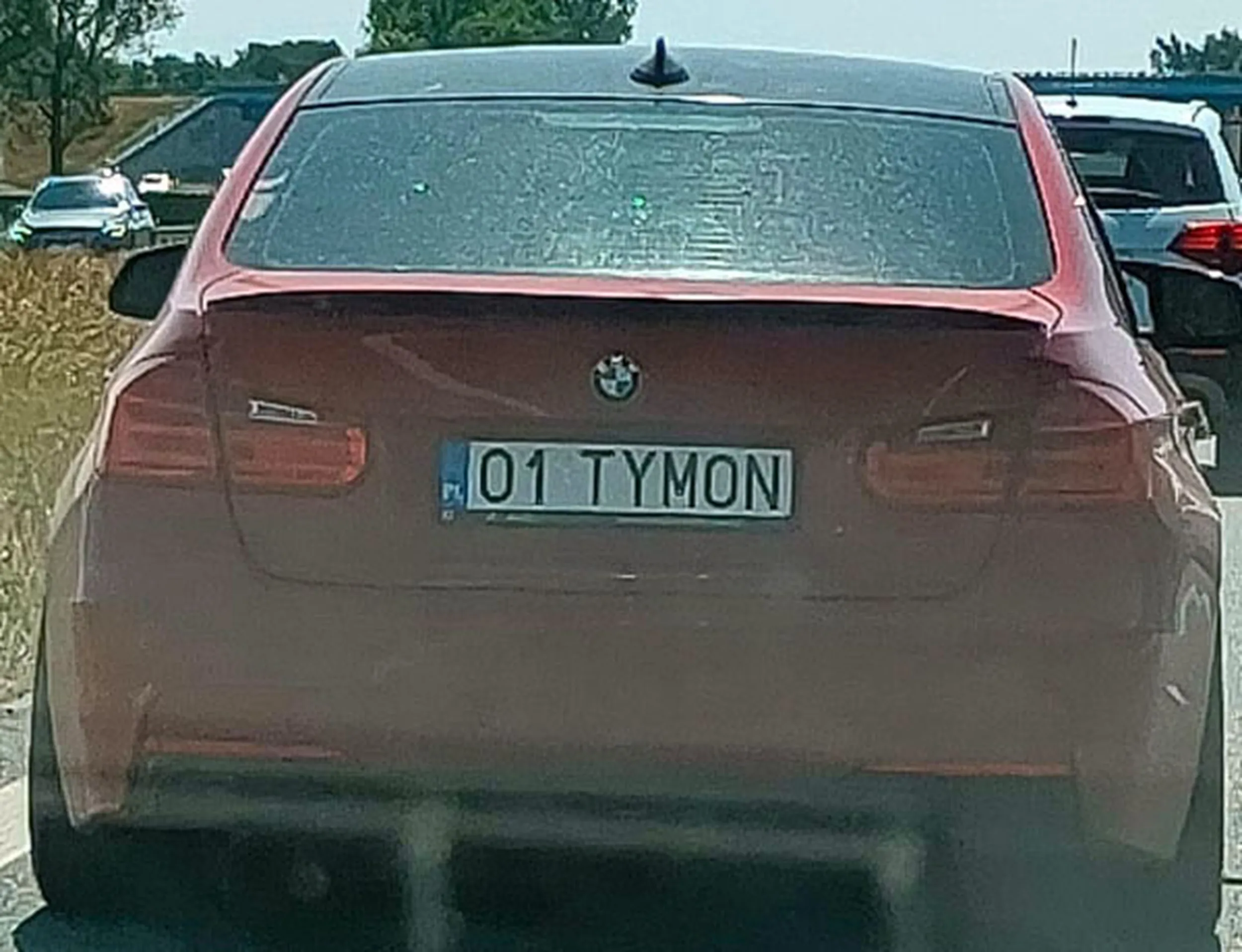 Fajny numer, blacha O1 TYMON