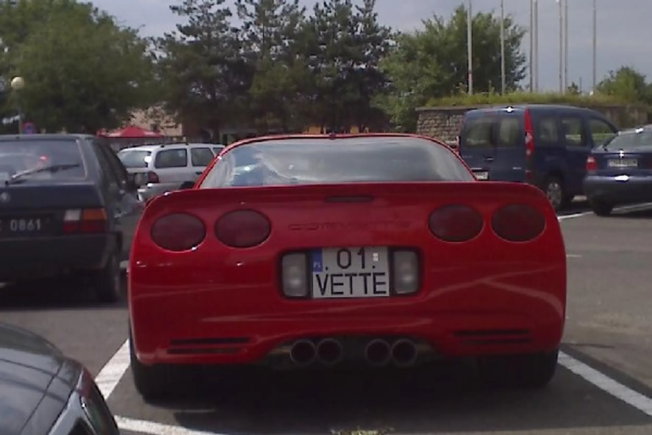 Fajny numer, blacha O1 VETTE