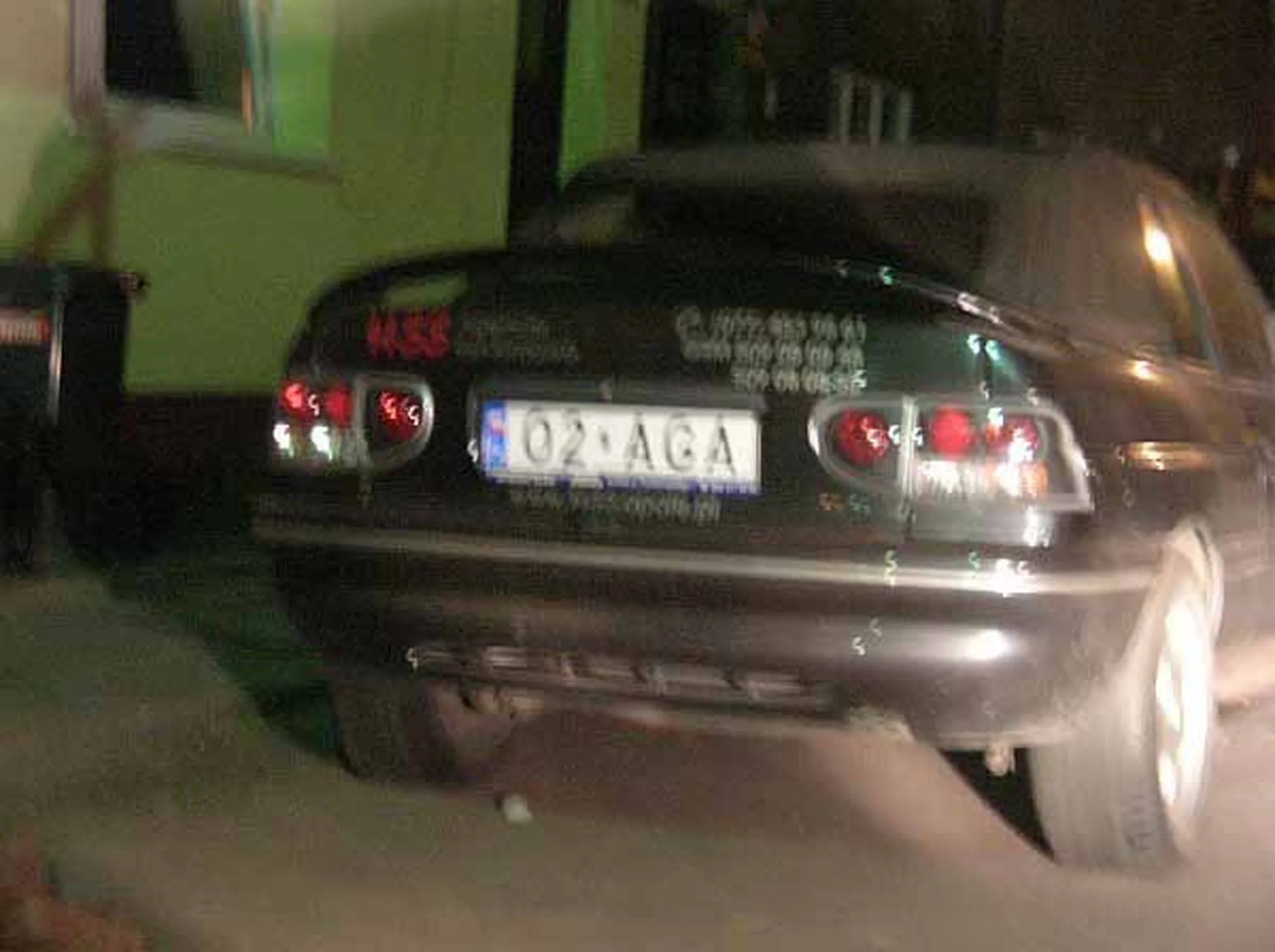 Fajny numer, blacha O2 AGA