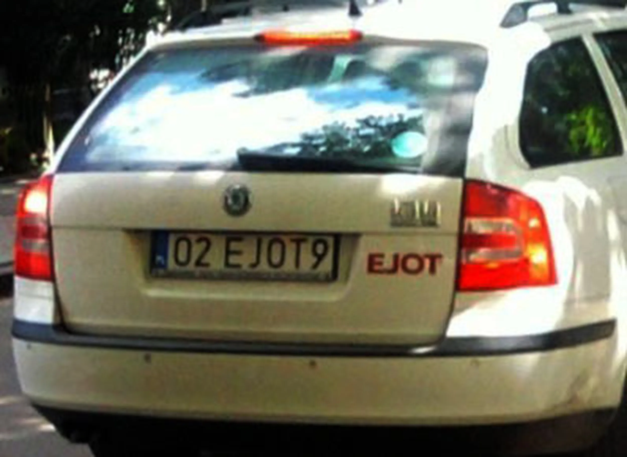 Fajny numer, blacha O2 EJOT9