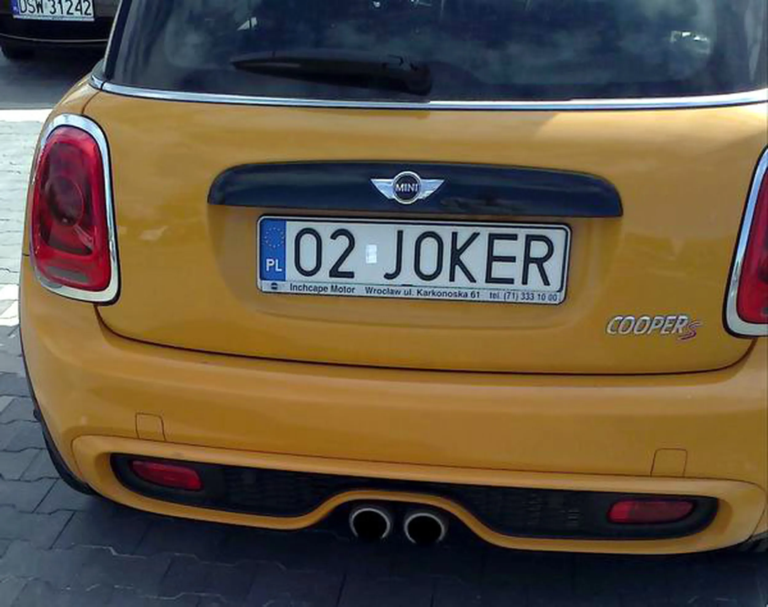 Fajny numer, blacha O2 JOKER