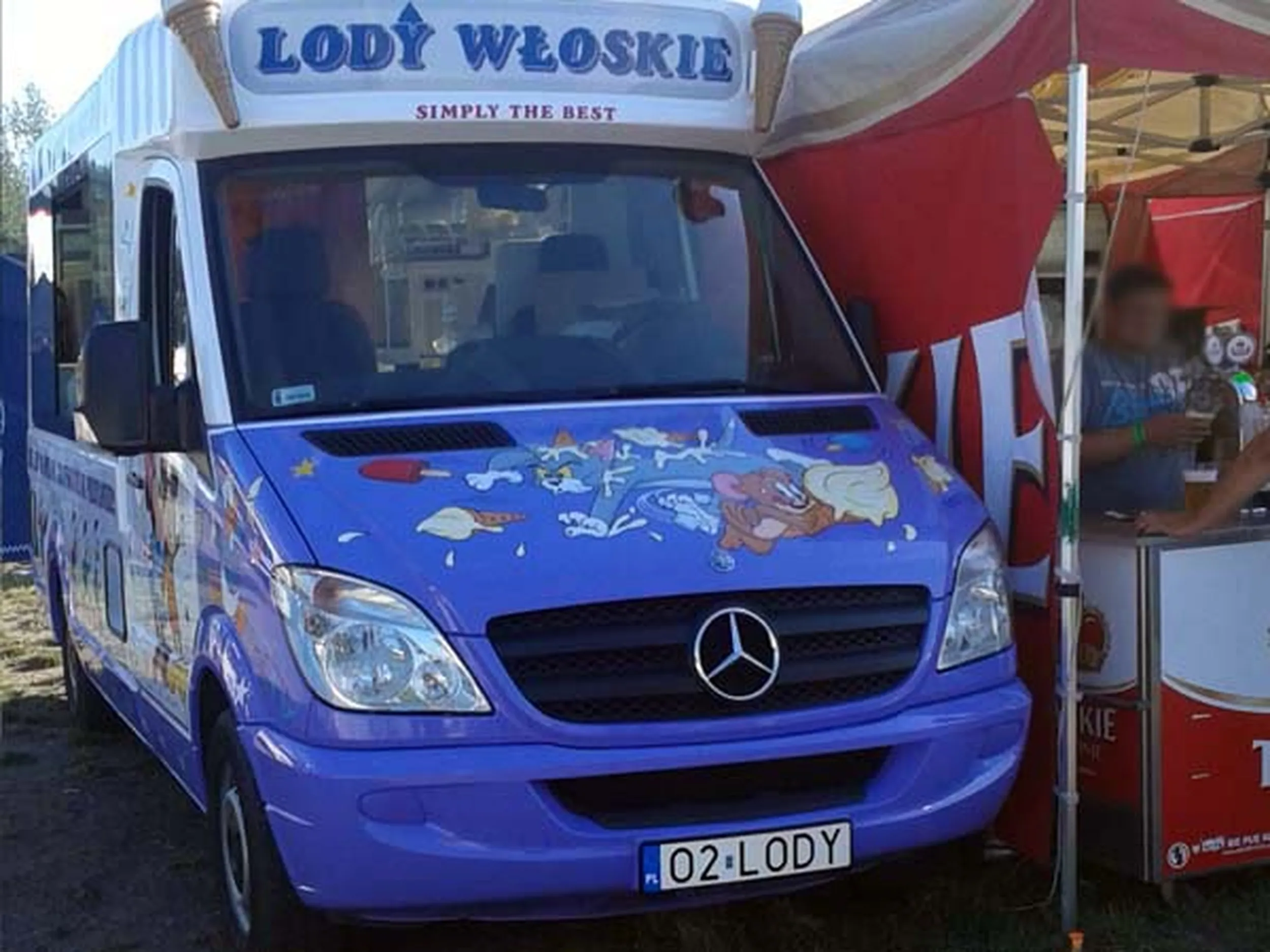 Fajny numer, blacha O2 LODY