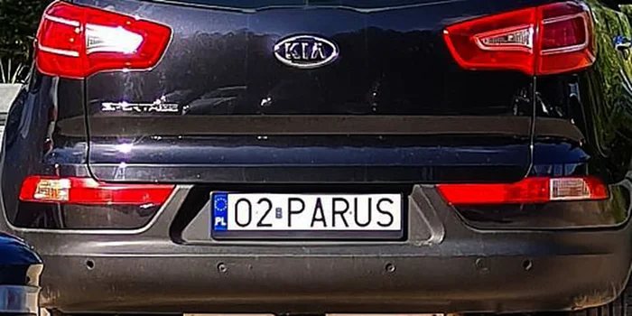 Fajny numer, blacha O2 PARUS