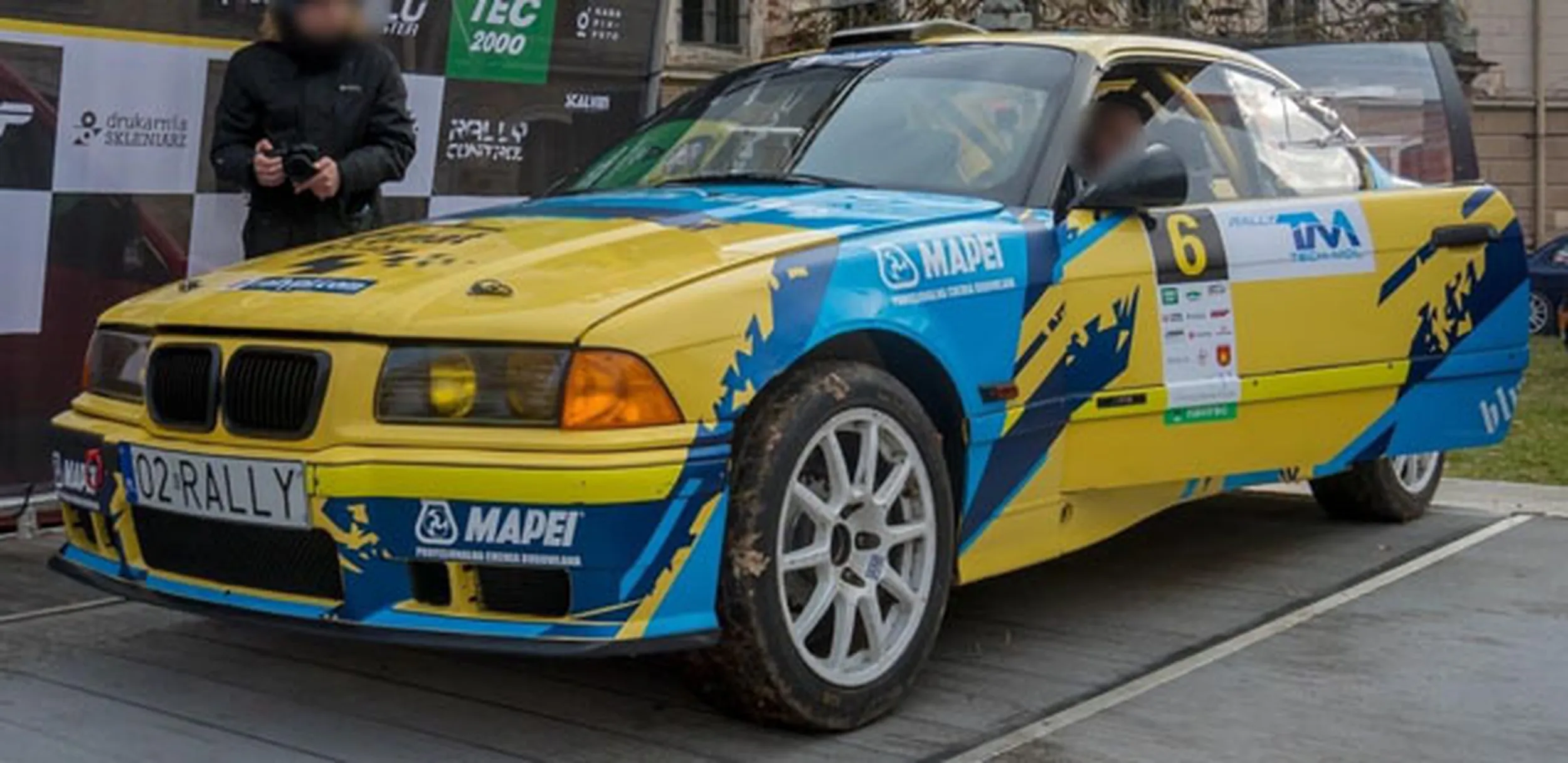 Fajny numer, blacha O2 RALLY