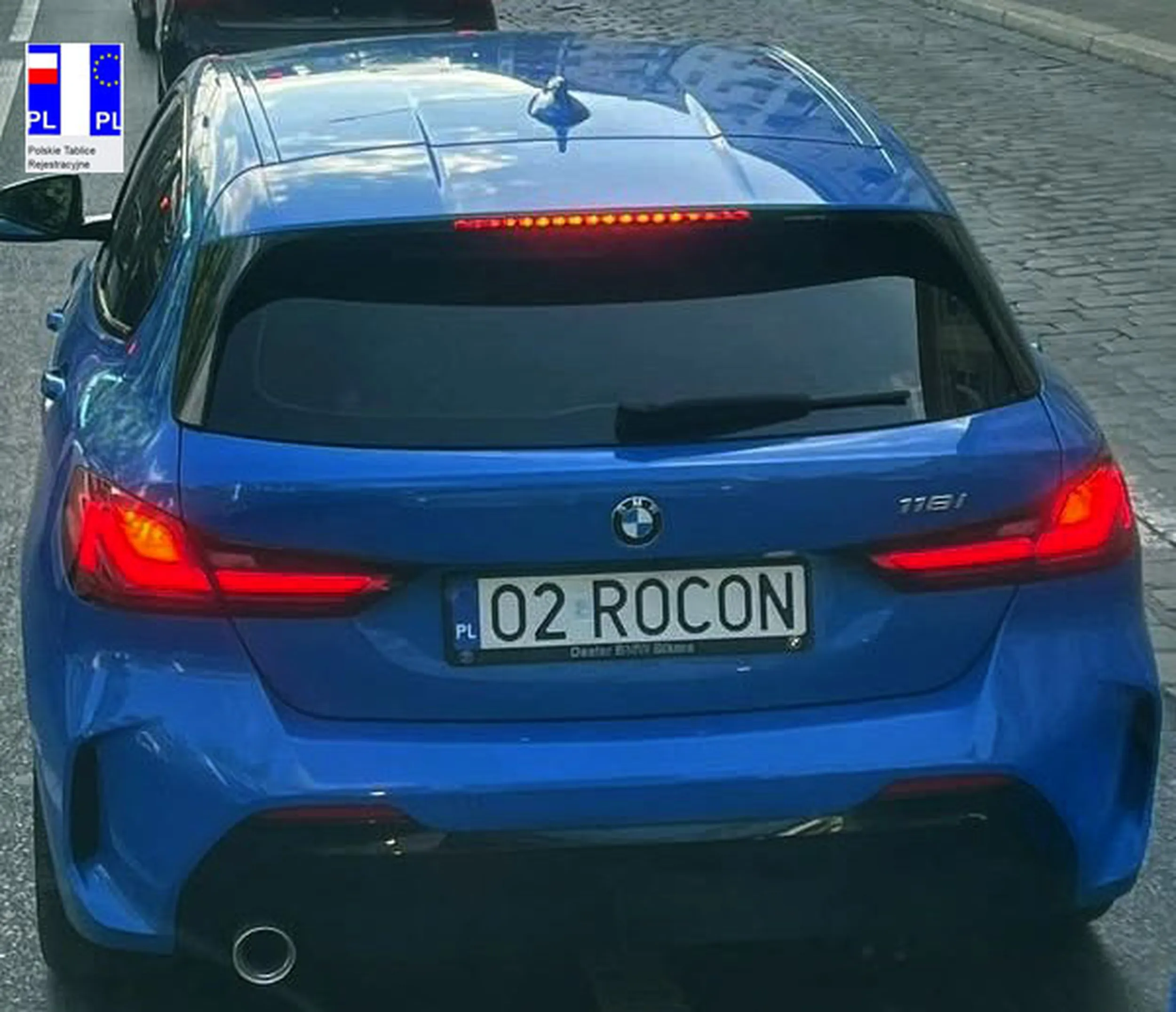 Fajny numer, blacha O2 ROCON